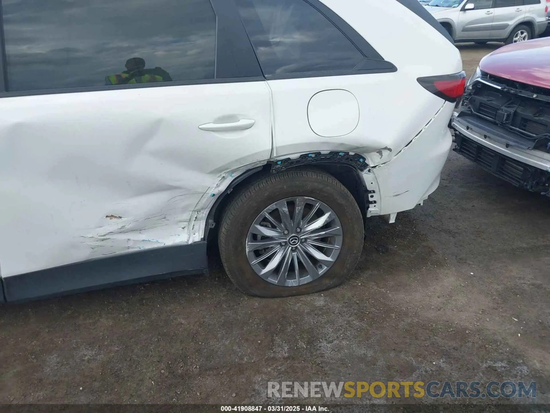 6 Photograph of a damaged car JM3KKAHD8R1126640 MAZDA CX-90 2024