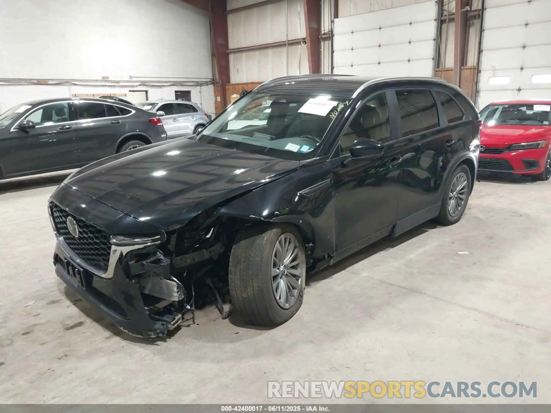 2 Photograph of a damaged car JM3KKAHD9R1138635 MAZDA CX-90 2024