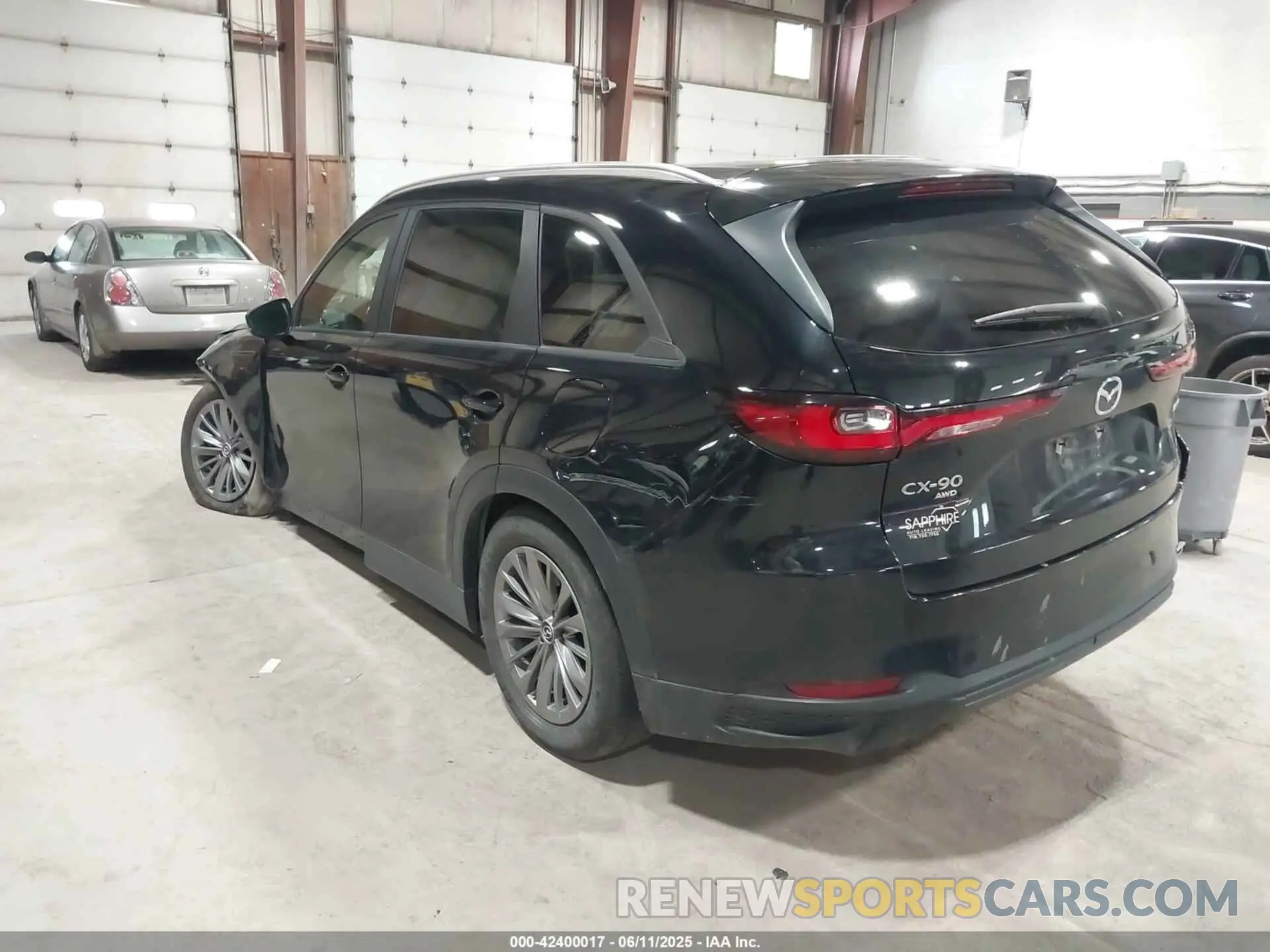 3 Photograph of a damaged car JM3KKAHD9R1138635 MAZDA CX-90 2024