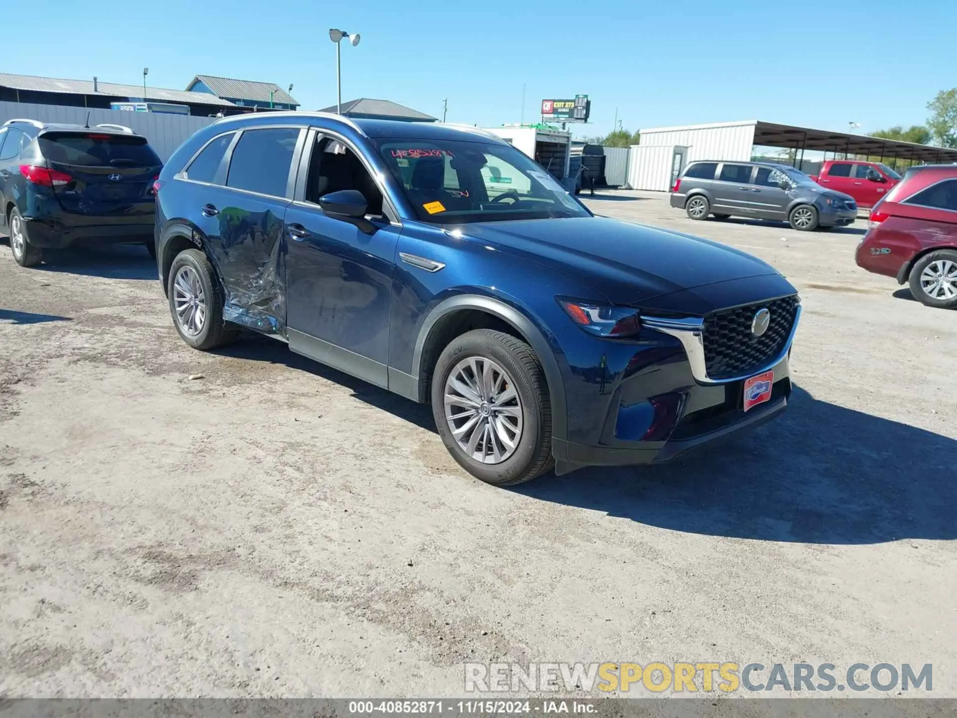 1 Photograph of a damaged car JM3KKAHDXR1170154 MAZDA CX-90 2024