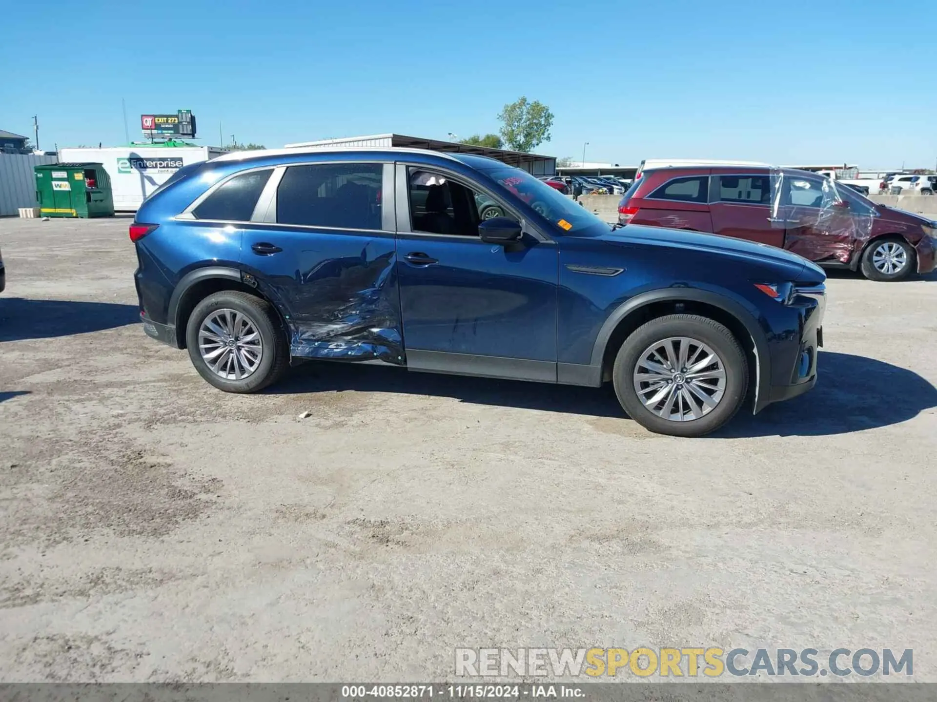 13 Photograph of a damaged car JM3KKAHDXR1170154 MAZDA CX-90 2024