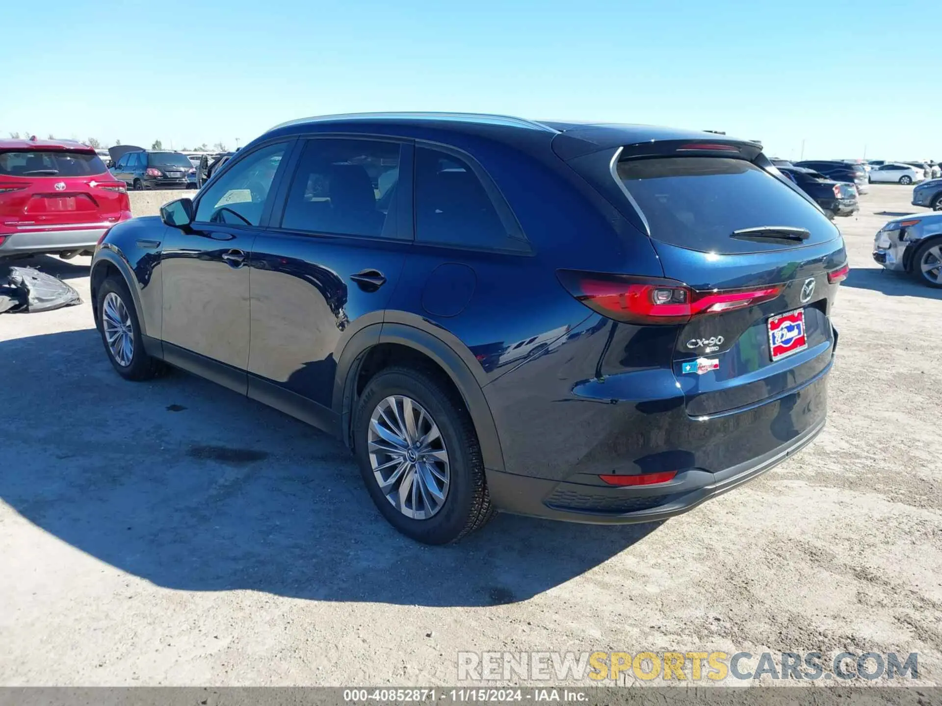 3 Photograph of a damaged car JM3KKAHDXR1170154 MAZDA CX-90 2024