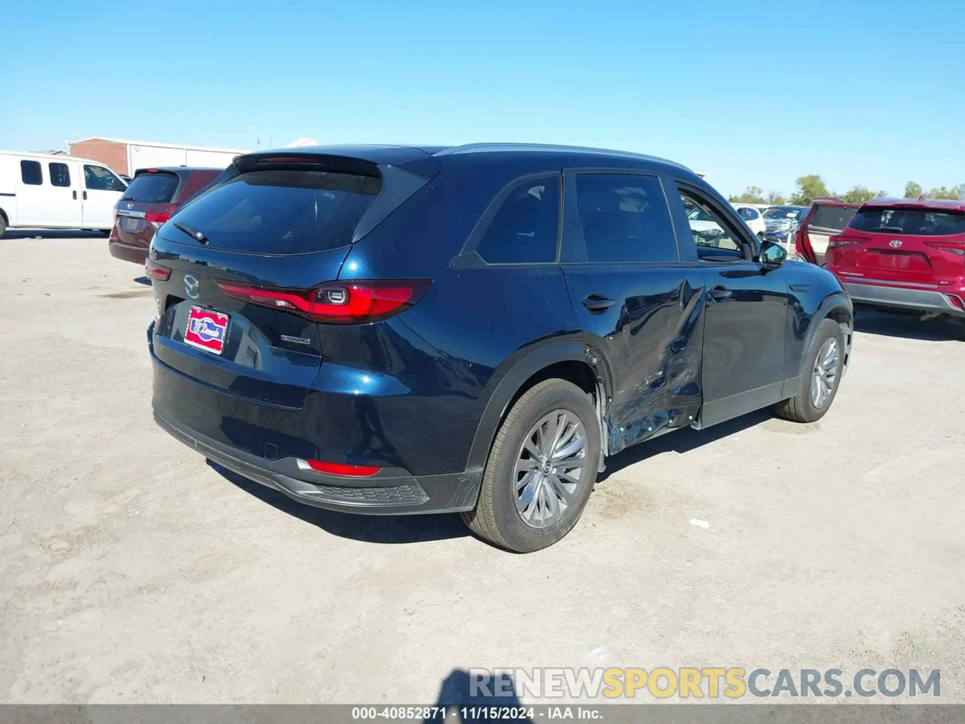 4 Photograph of a damaged car JM3KKAHDXR1170154 MAZDA CX-90 2024
