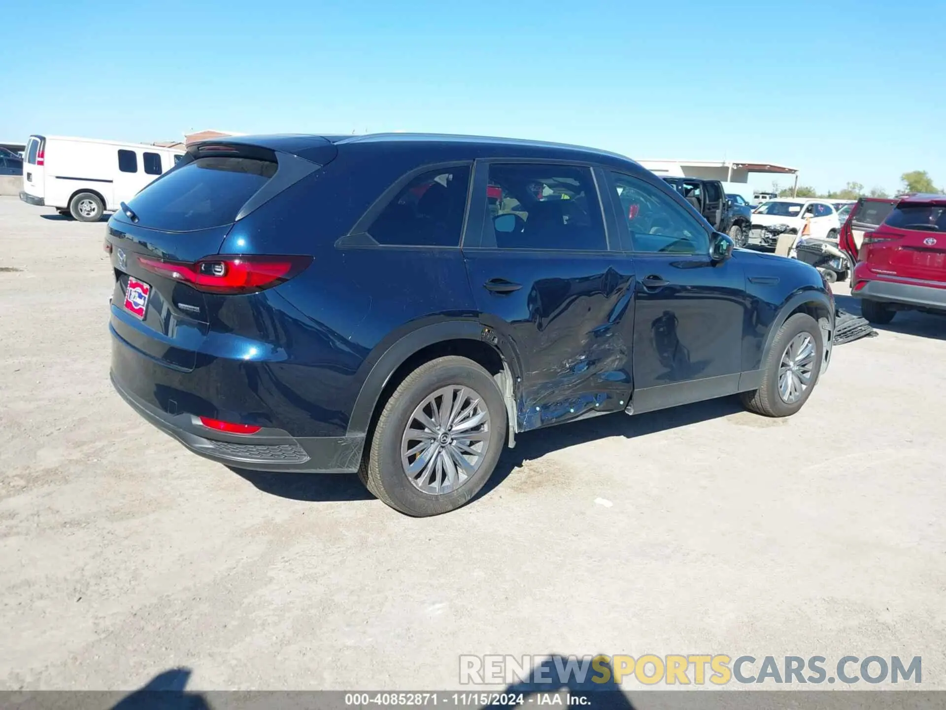 6 Photograph of a damaged car JM3KKAHDXR1170154 MAZDA CX-90 2024
