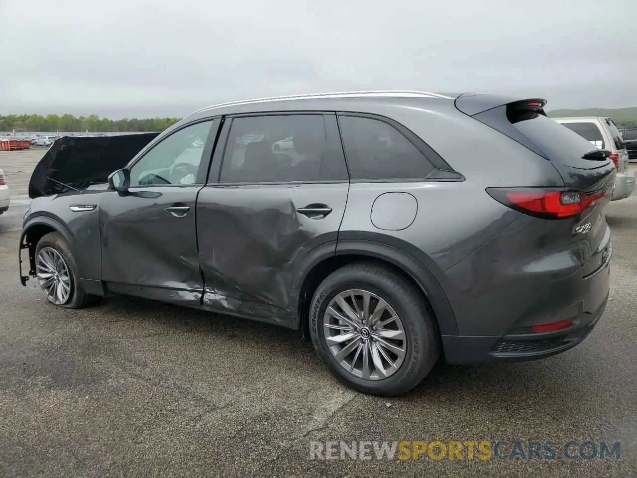 2 Photograph of a damaged car JM3KKBHA0R1157666 MAZDA CX-90 2024