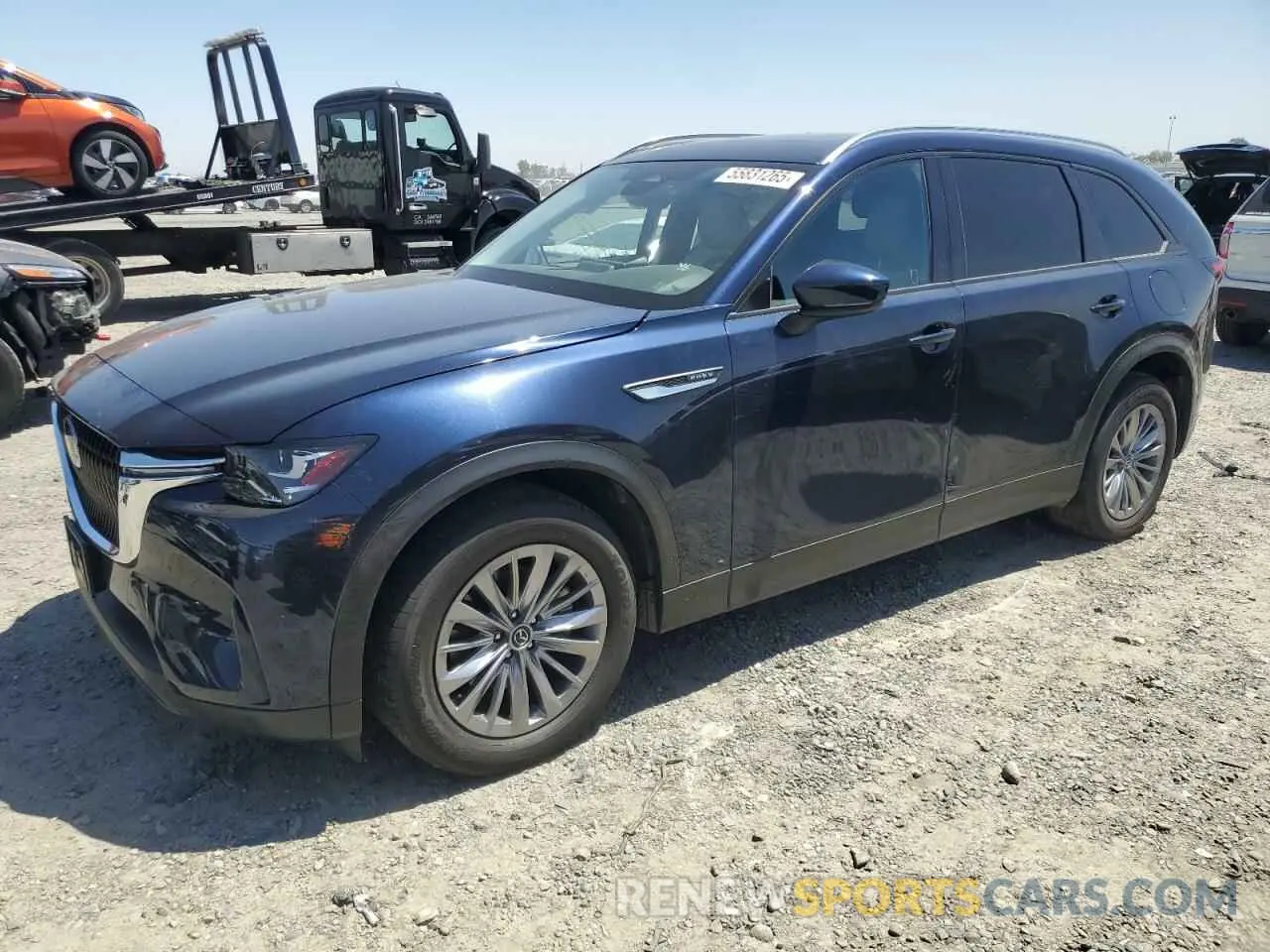1 Photograph of a damaged car JM3KKBHA4R1126260 MAZDA CX-90 2024