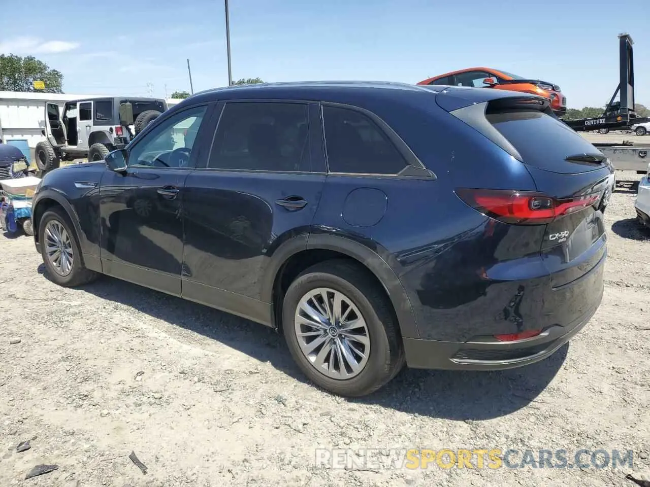 2 Photograph of a damaged car JM3KKBHA4R1126260 MAZDA CX-90 2024