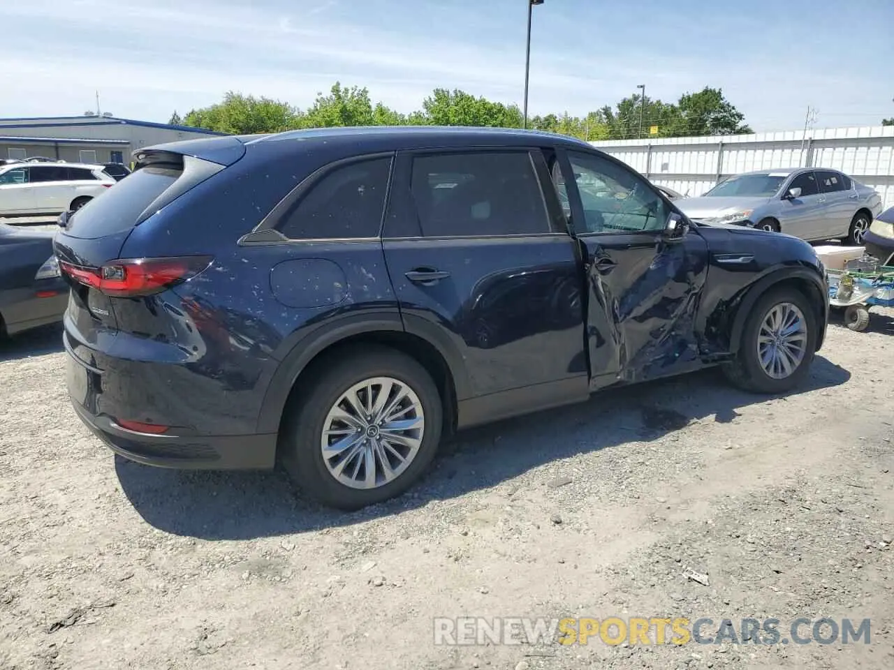 3 Photograph of a damaged car JM3KKBHA4R1126260 MAZDA CX-90 2024