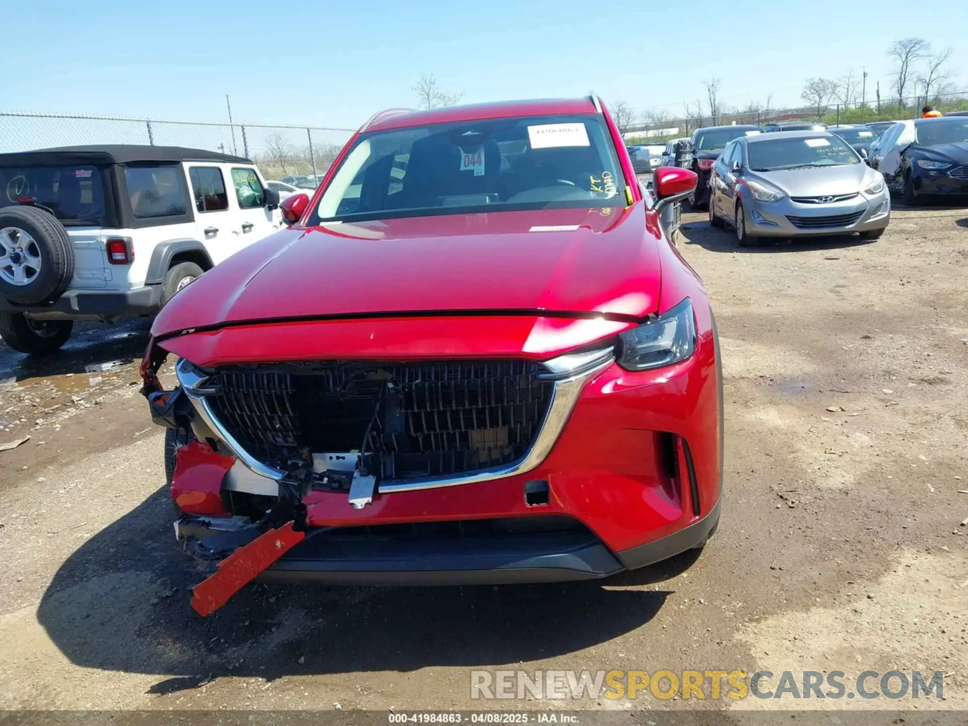 12 Photograph of a damaged car JM3KKBHD0R1136066 MAZDA CX-90 2024