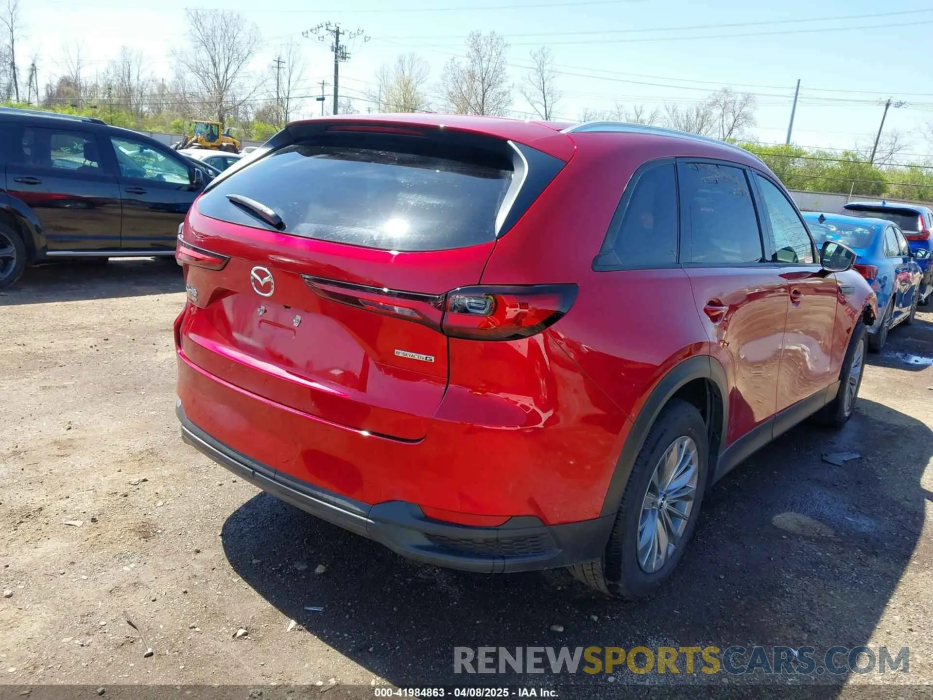 4 Photograph of a damaged car JM3KKBHD0R1136066 MAZDA CX-90 2024