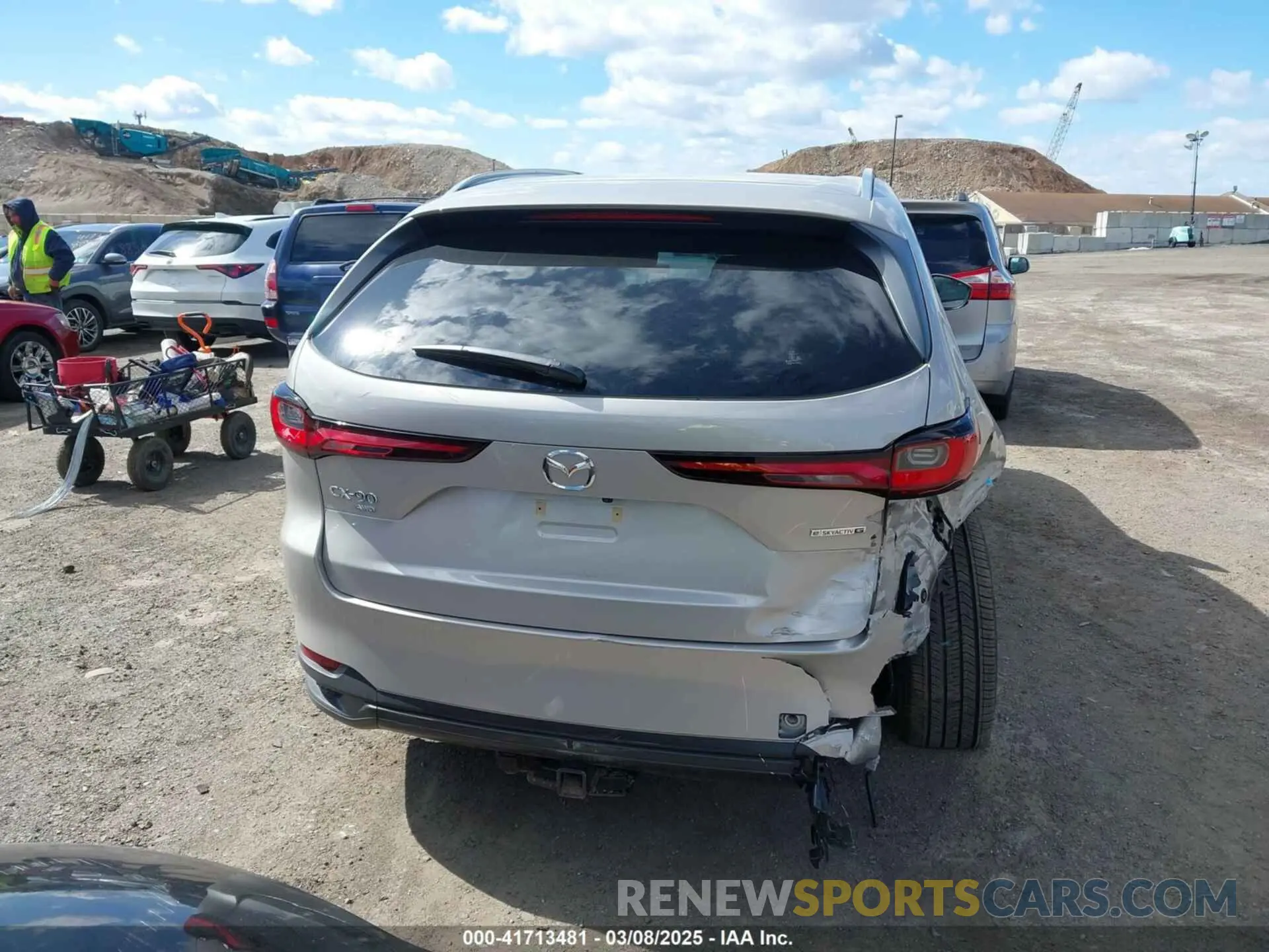 16 Photograph of a damaged car JM3KKBHD0R1154910 MAZDA CX-90 2024