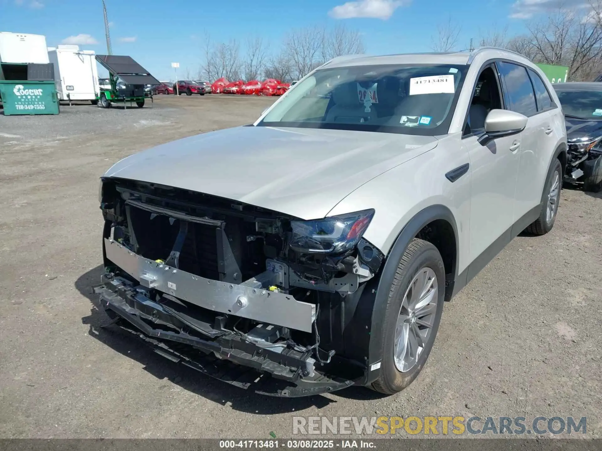 2 Photograph of a damaged car JM3KKBHD0R1154910 MAZDA CX-90 2024