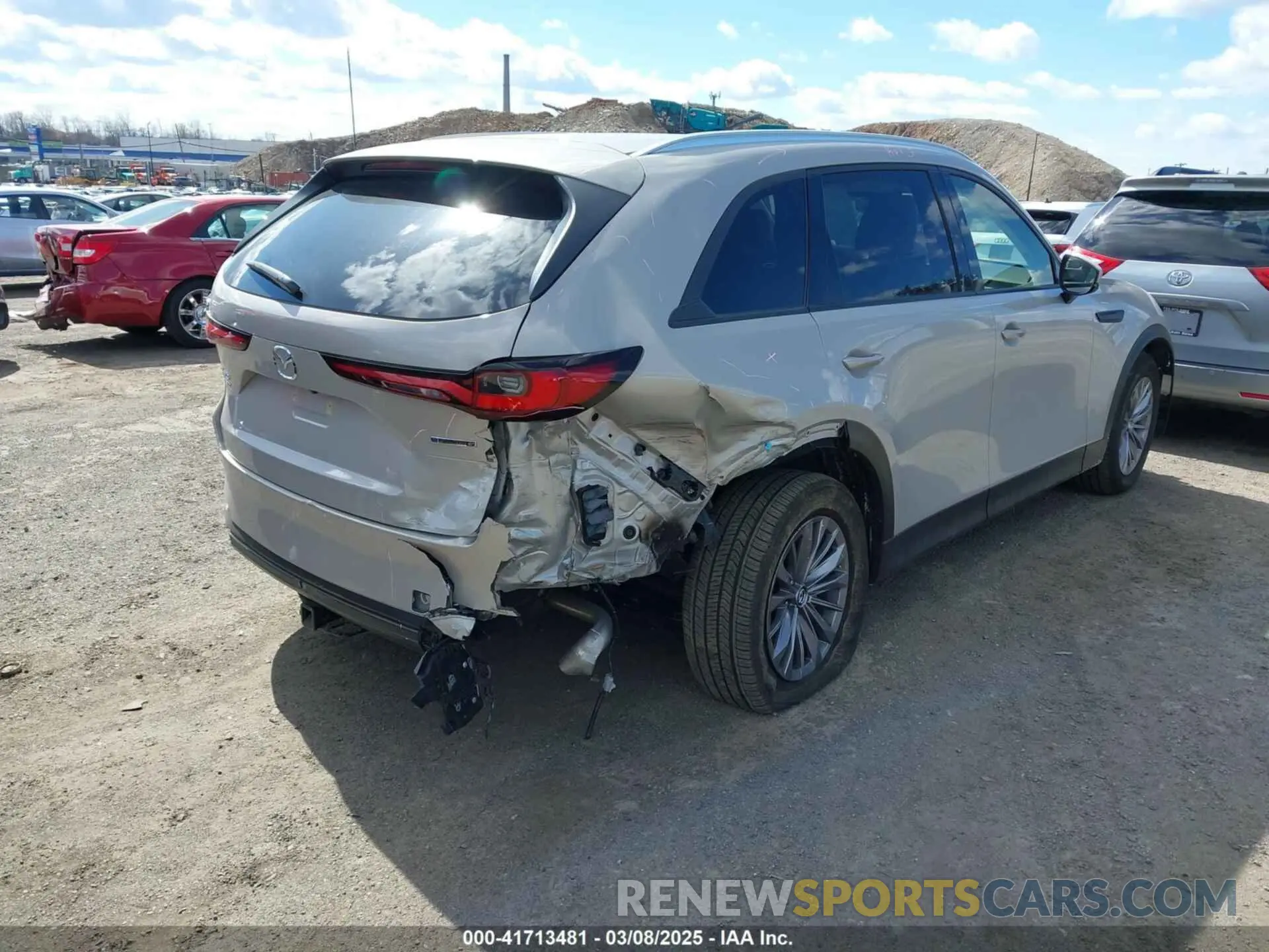 4 Photograph of a damaged car JM3KKBHD0R1154910 MAZDA CX-90 2024