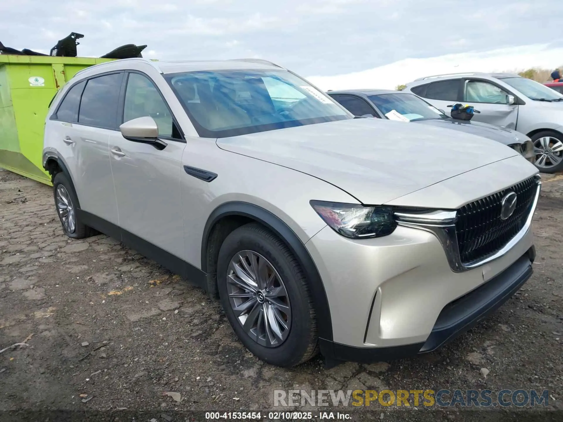 1 Photograph of a damaged car JM3KKBHD2R1149210 MAZDA CX-90 2024