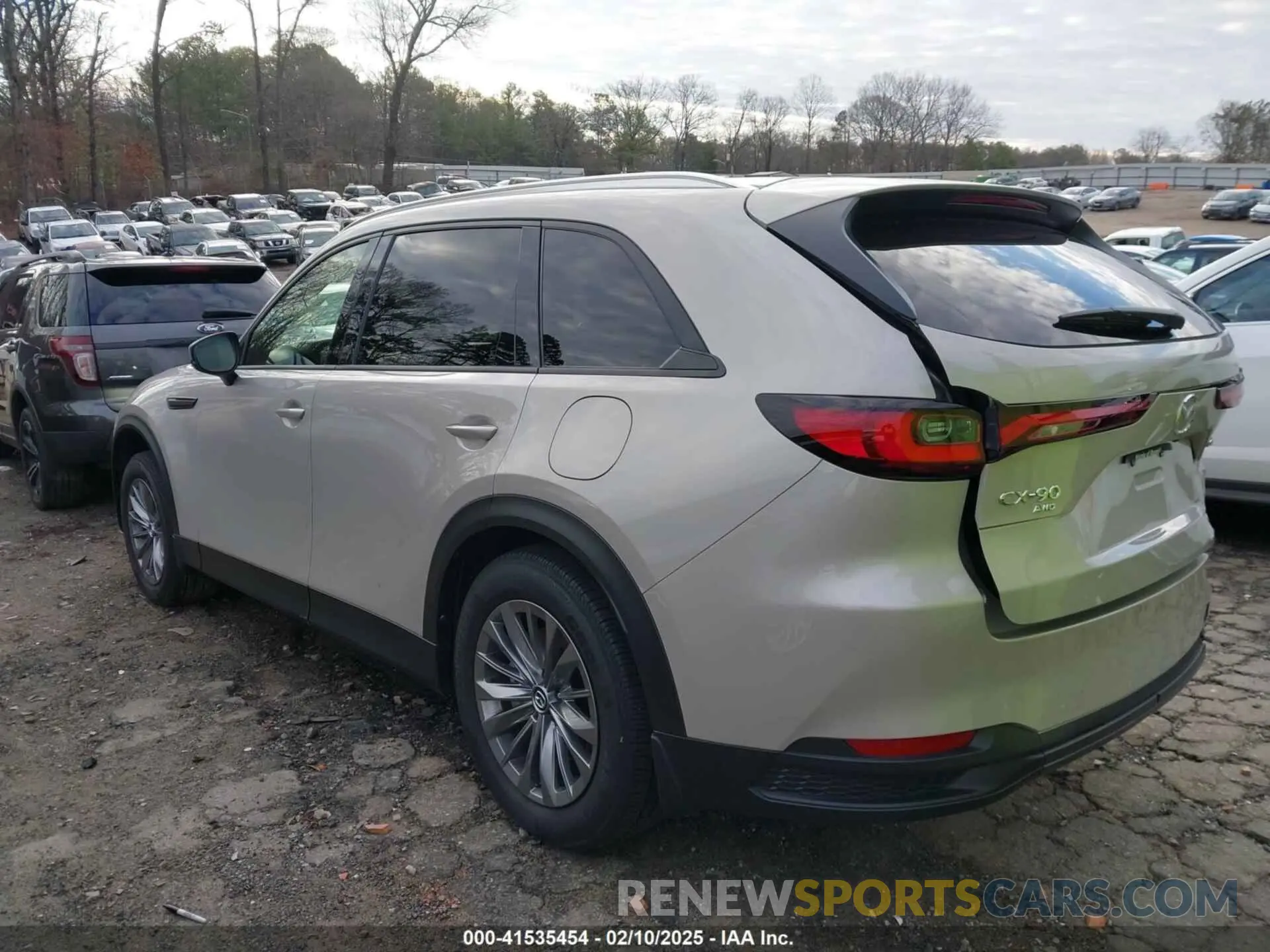 3 Photograph of a damaged car JM3KKBHD2R1149210 MAZDA CX-90 2024
