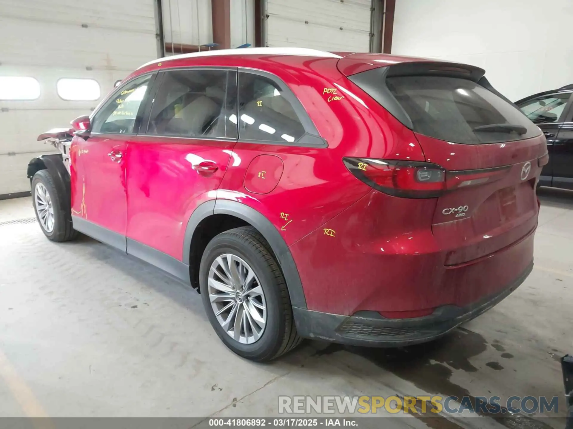 3 Photograph of a damaged car JM3KKBHD2R1174723 MAZDA CX-90 2024