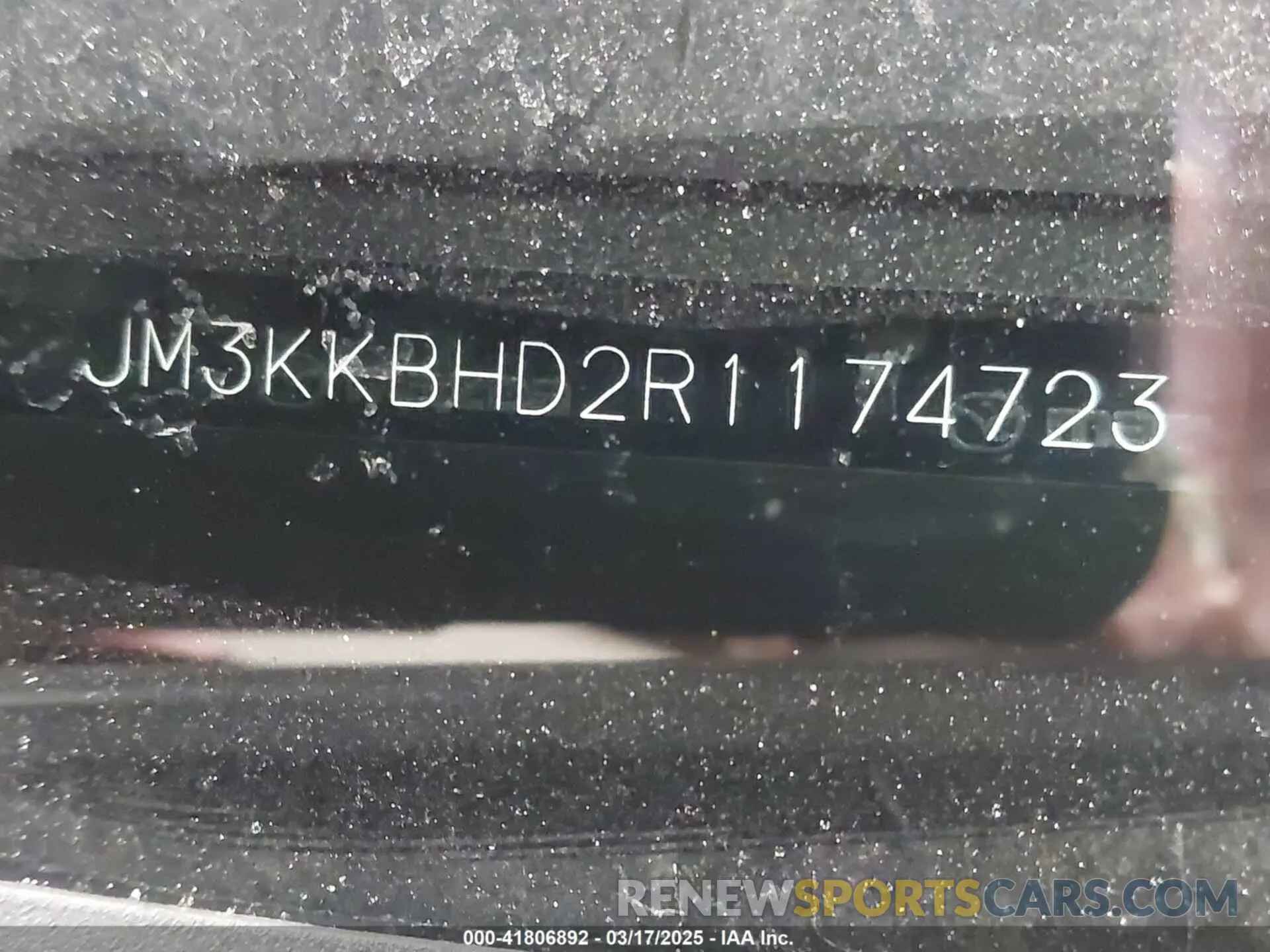 9 Photograph of a damaged car JM3KKBHD2R1174723 MAZDA CX-90 2024