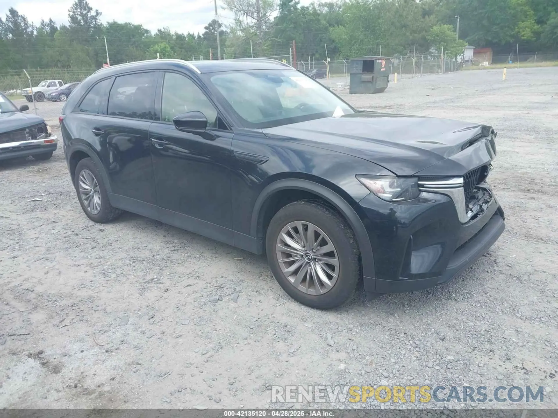 1 Photograph of a damaged car JM3KKBHD6R1118705 MAZDA CX-90 2024