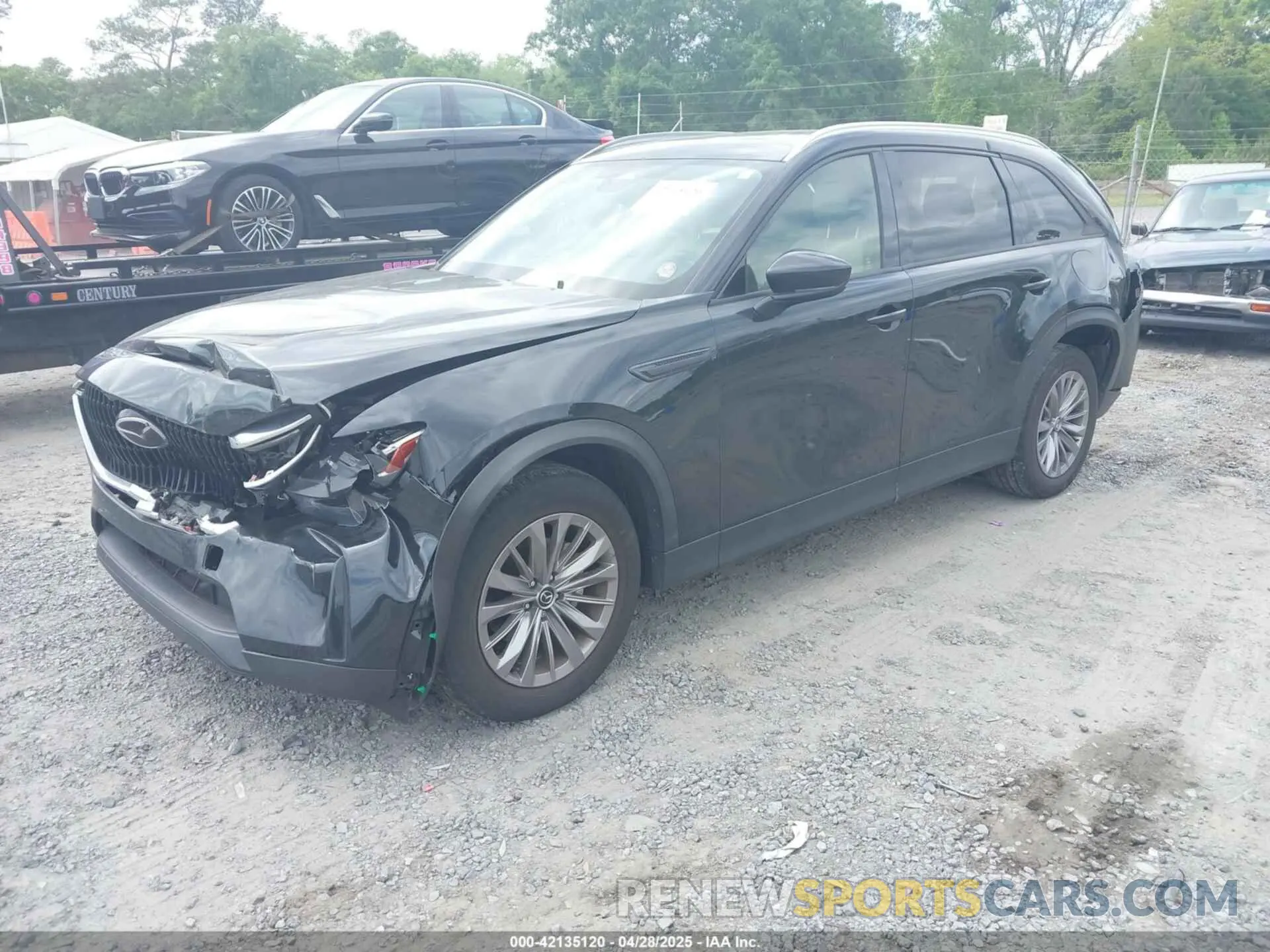 2 Photograph of a damaged car JM3KKBHD6R1118705 MAZDA CX-90 2024