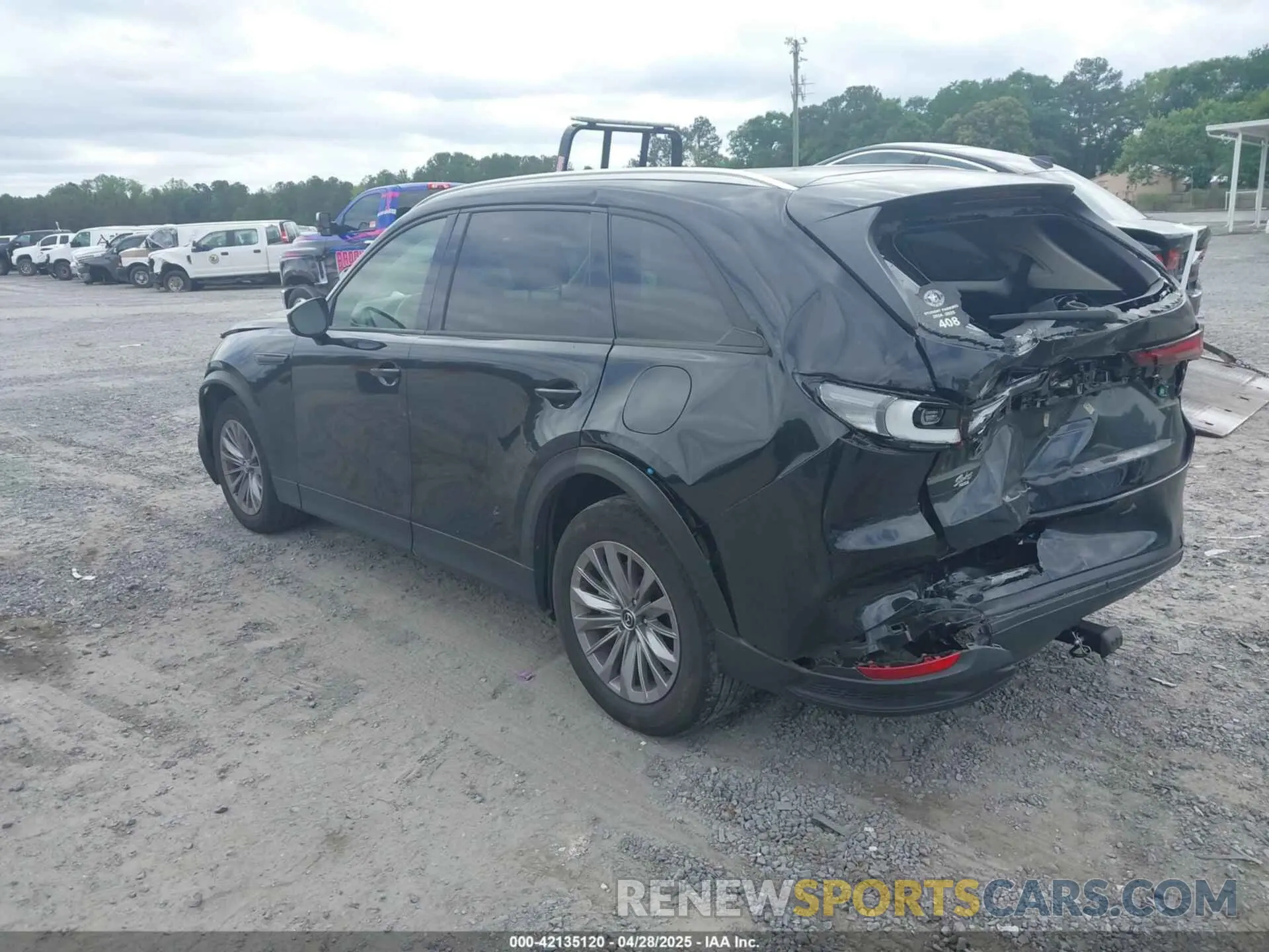 3 Photograph of a damaged car JM3KKBHD6R1118705 MAZDA CX-90 2024