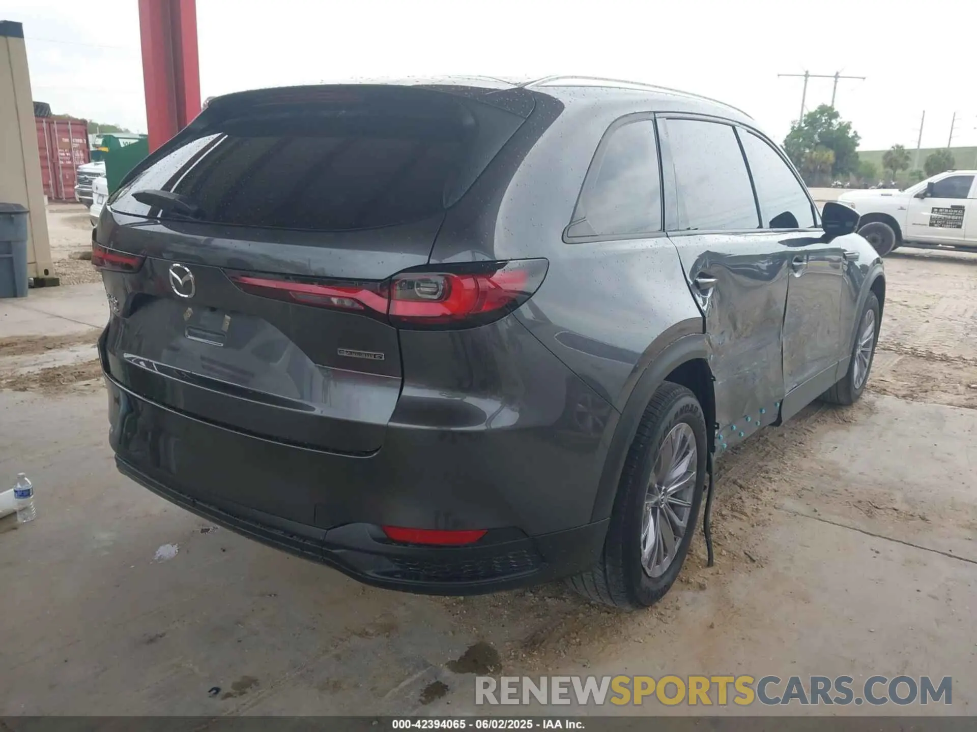 4 Photograph of a damaged car JM3KKBHD6R1189452 MAZDA CX-90 2024