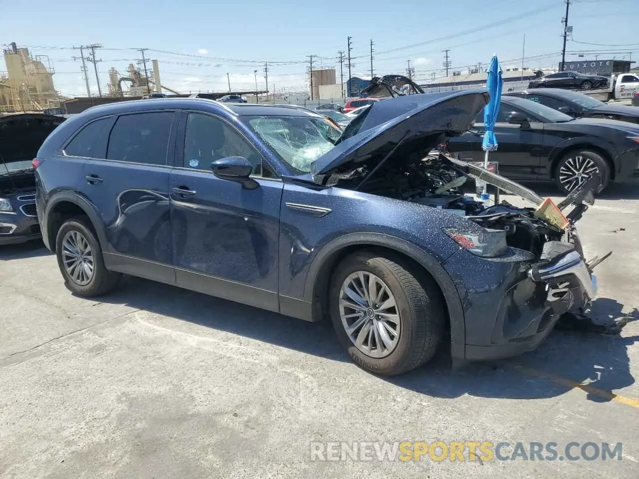 4 Photograph of a damaged car JM3KKBHD7R1166388 MAZDA CX-90 2024