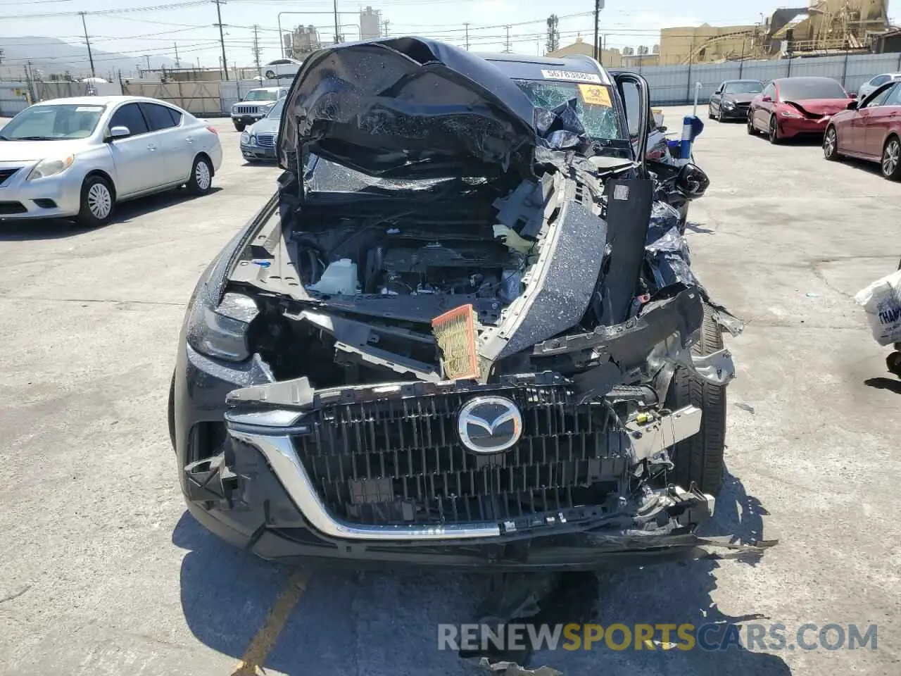 5 Photograph of a damaged car JM3KKBHD7R1166388 MAZDA CX-90 2024
