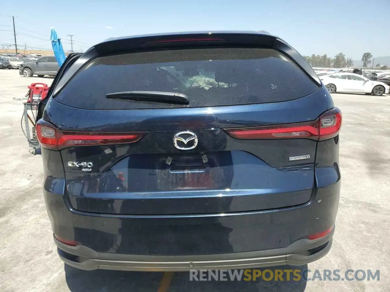 6 Photograph of a damaged car JM3KKBHD7R1166388 MAZDA CX-90 2024