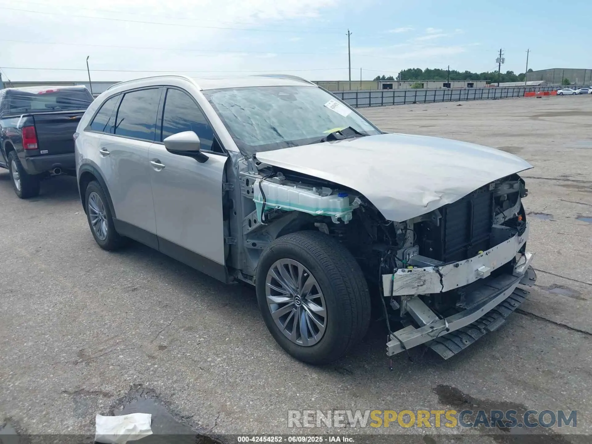 1 Photograph of a damaged car JM3KKBHD8R1147610 MAZDA CX-90 2024