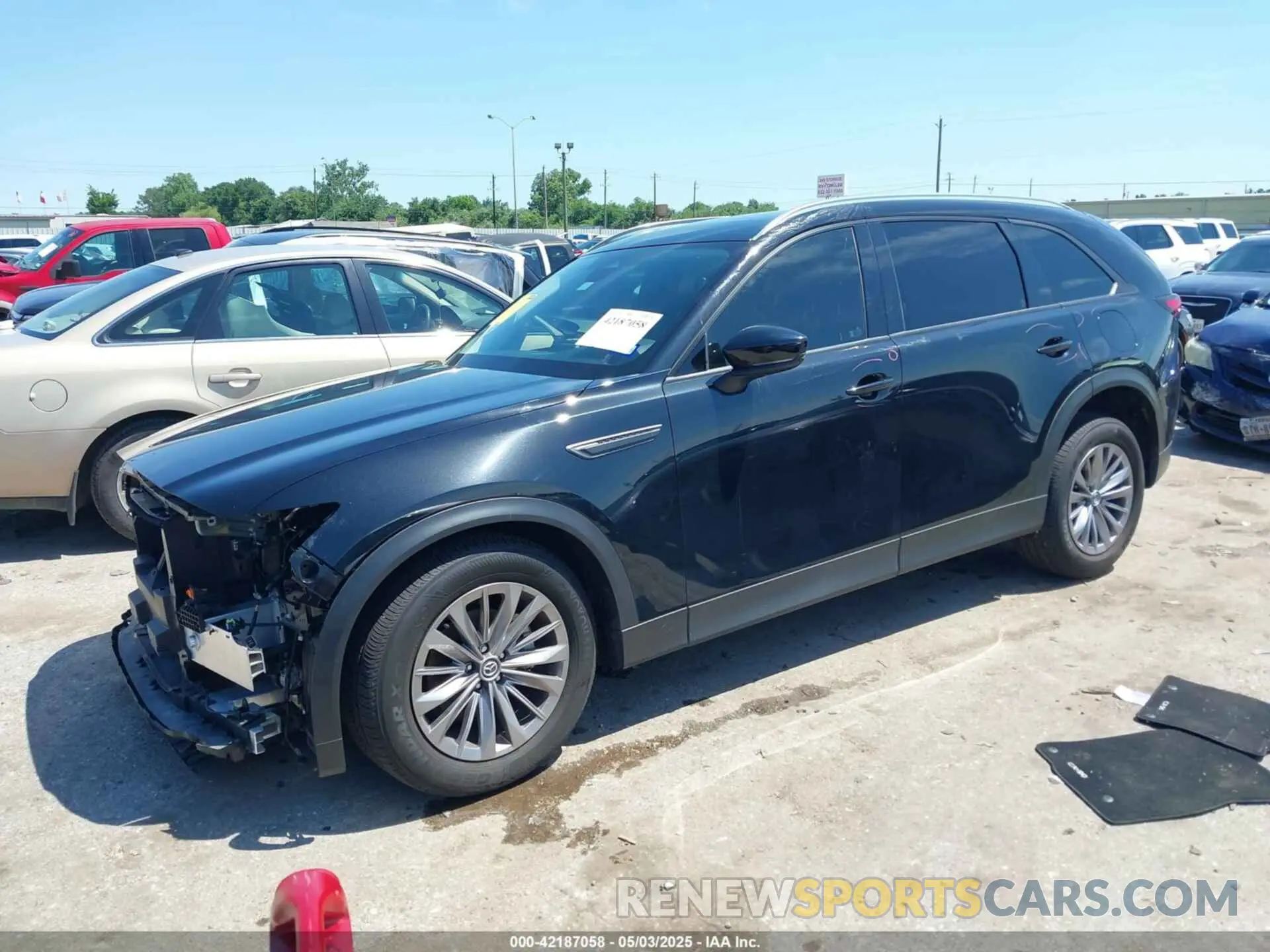 2 Photograph of a damaged car JM3KKBHD8R1170417 MAZDA CX-90 2024