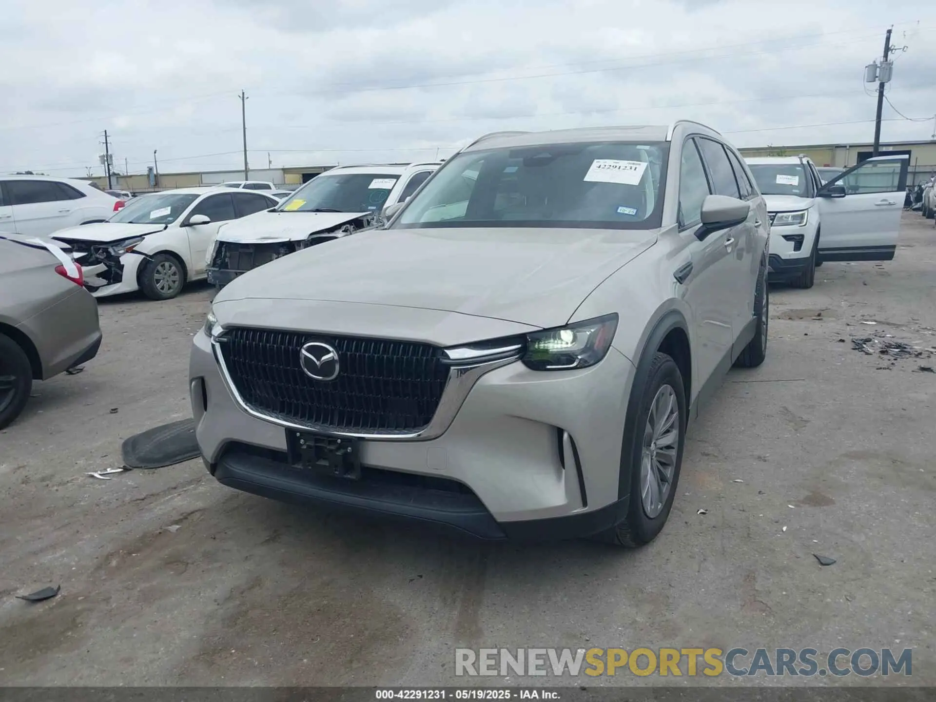 2 Photograph of a damaged car JM3KKBHD9R1114373 MAZDA CX-90 2024