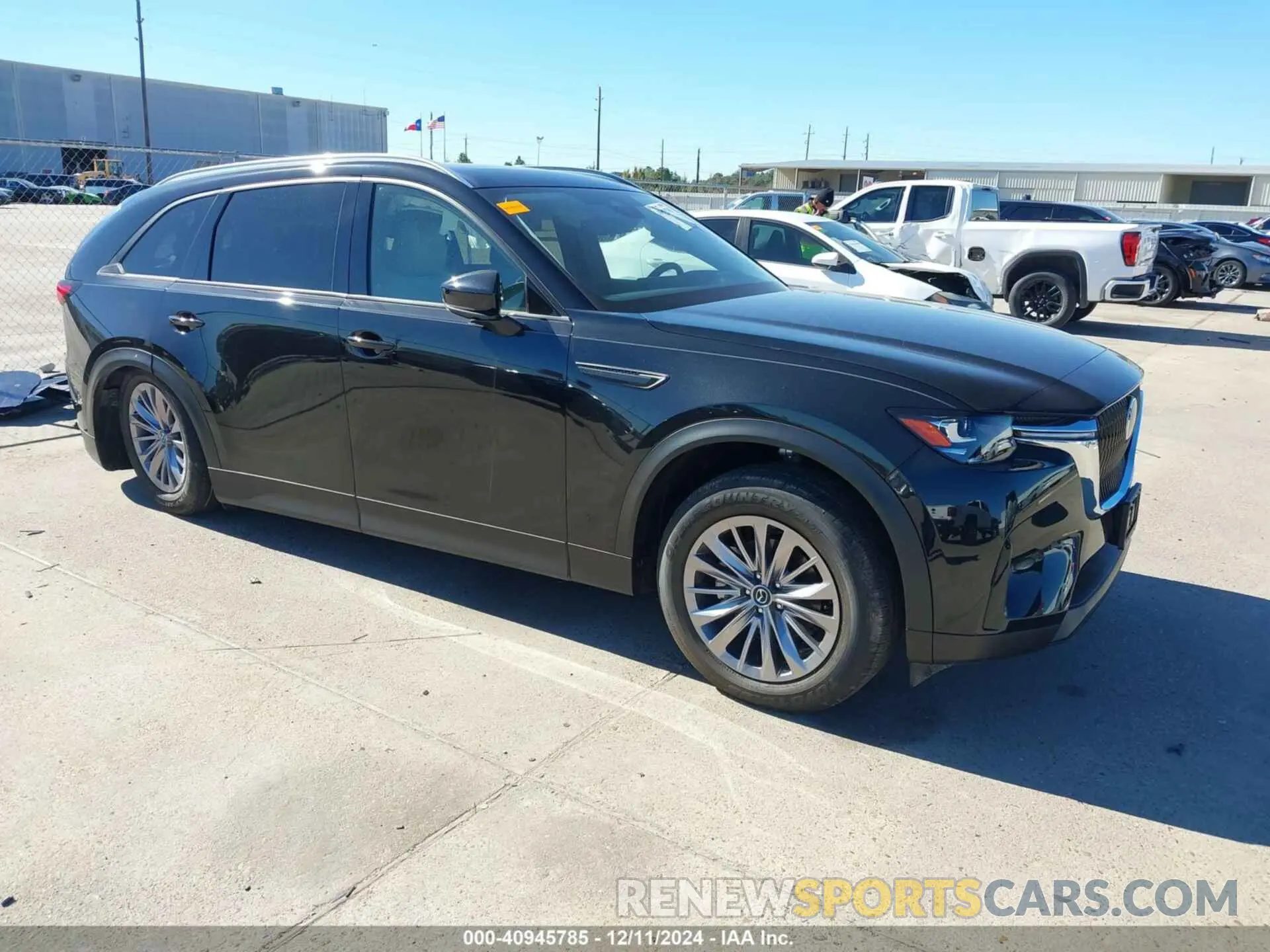 1 Photograph of a damaged car JM3KKBHD9R1179868 MAZDA CX-90 2024