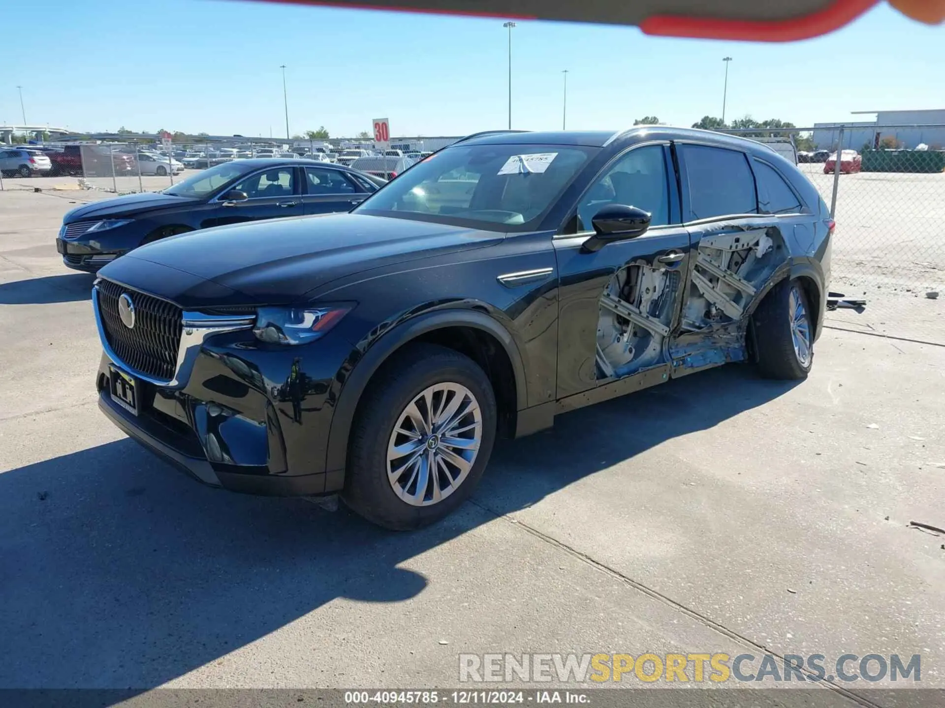 2 Photograph of a damaged car JM3KKBHD9R1179868 MAZDA CX-90 2024