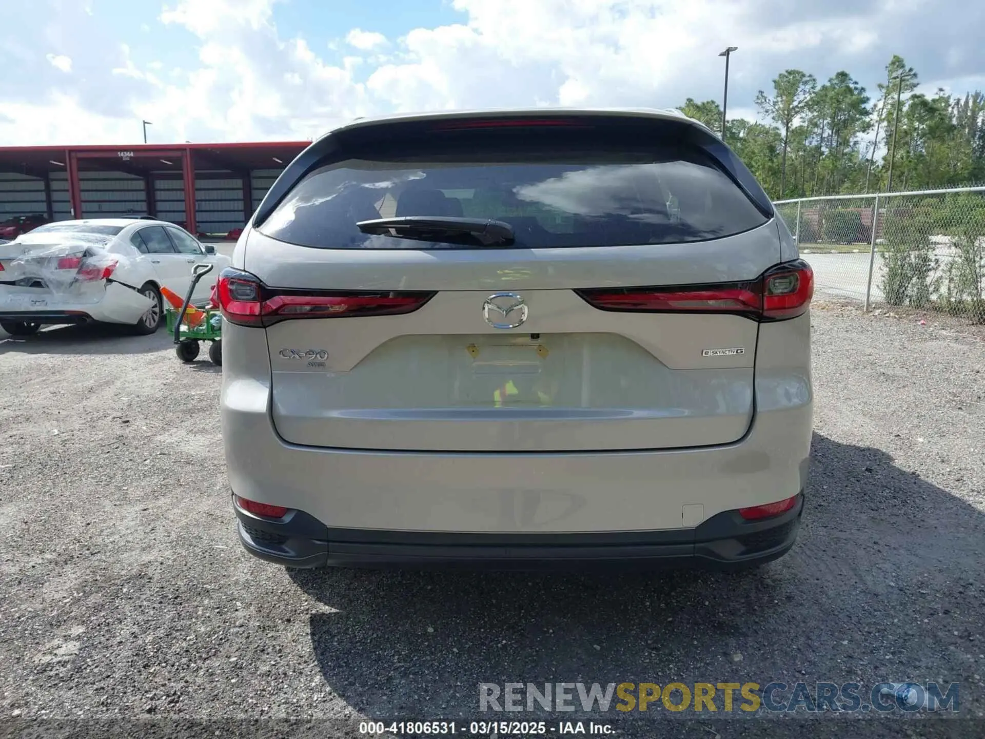 17 Photograph of a damaged car JM3KKBHD9R1186934 MAZDA CX-90 2024