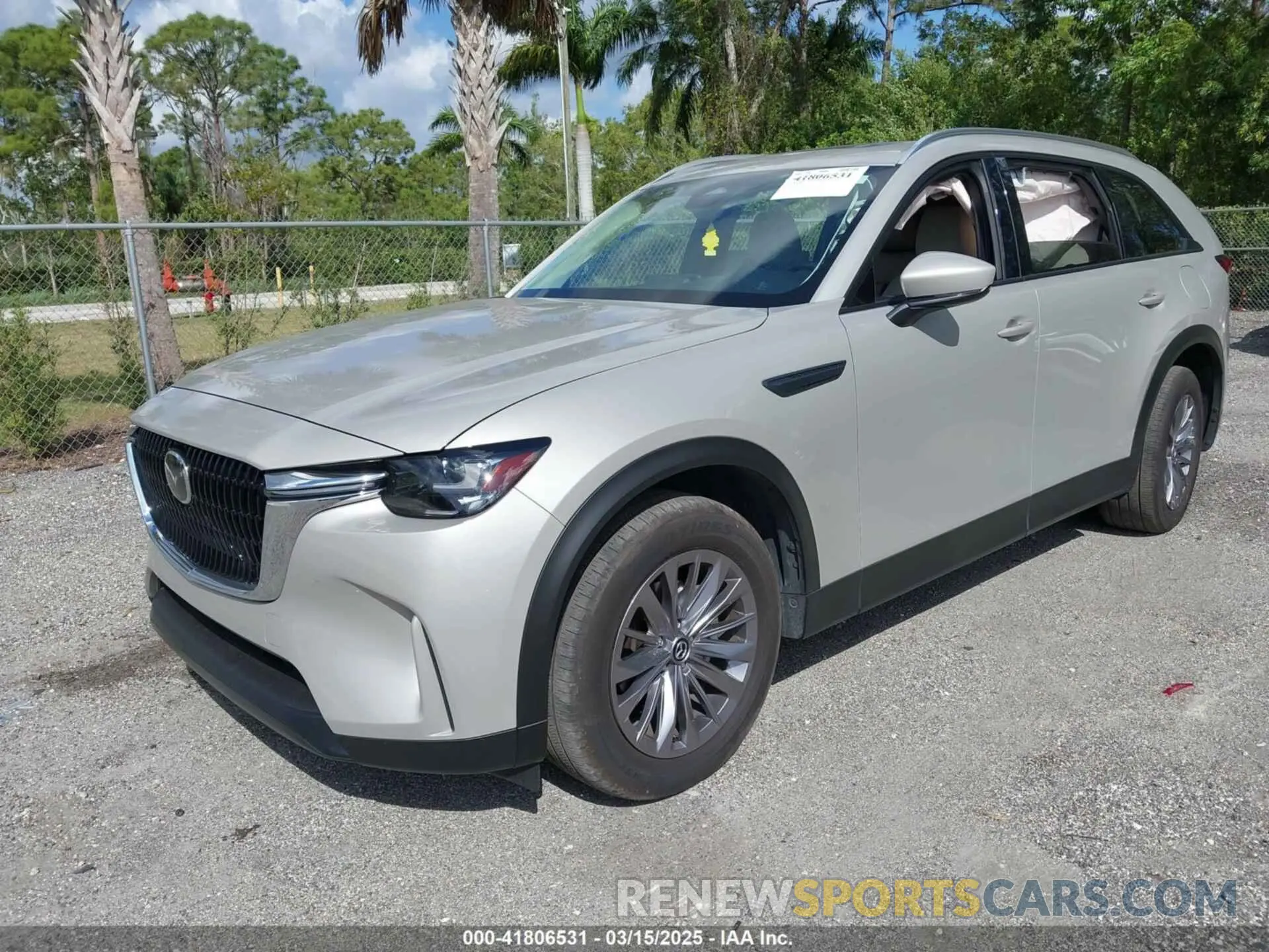 2 Photograph of a damaged car JM3KKBHD9R1186934 MAZDA CX-90 2024