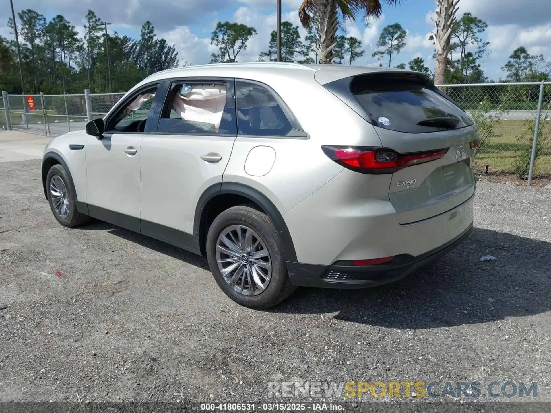3 Photograph of a damaged car JM3KKBHD9R1186934 MAZDA CX-90 2024