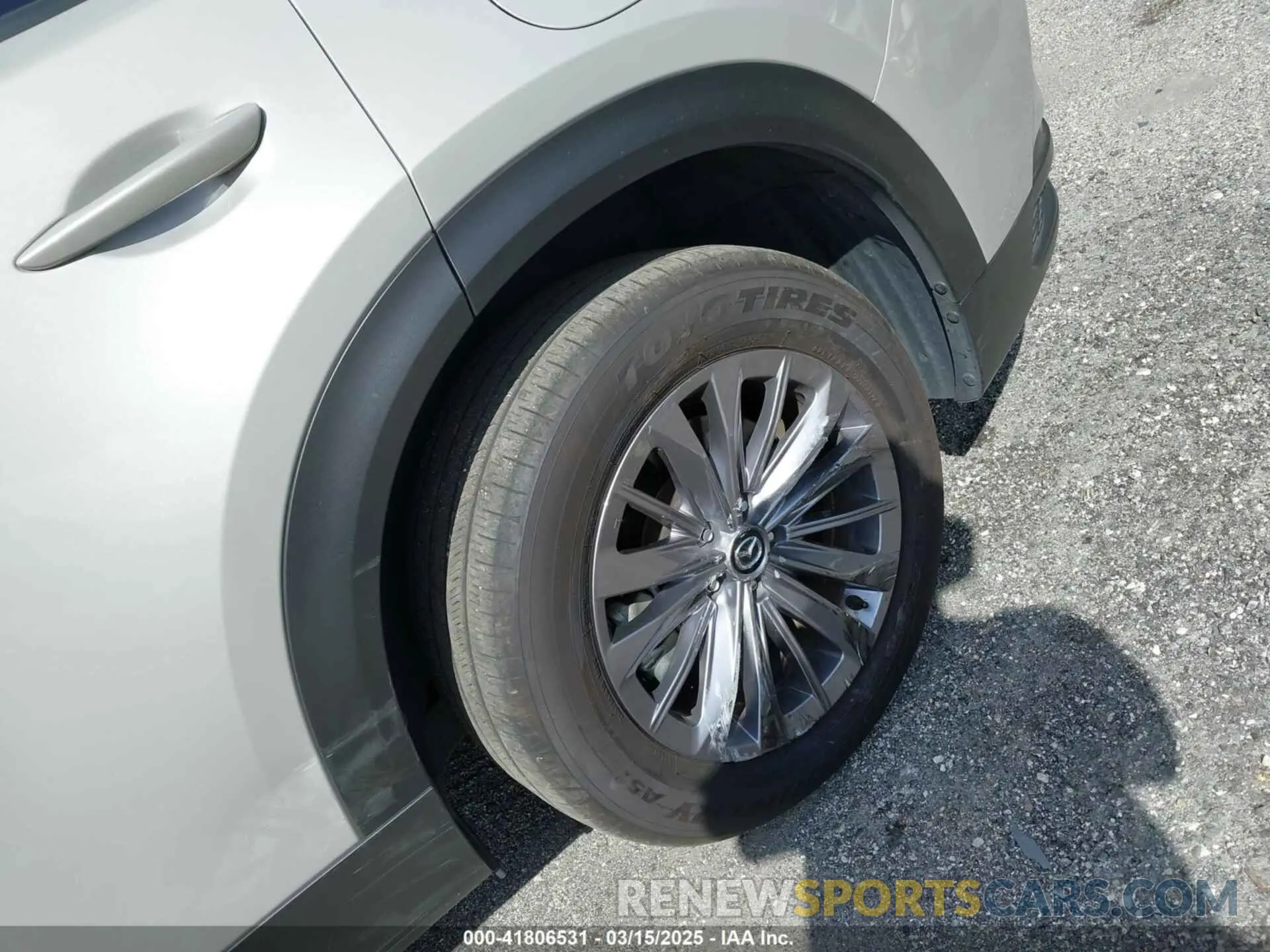 6 Photograph of a damaged car JM3KKBHD9R1186934 MAZDA CX-90 2024