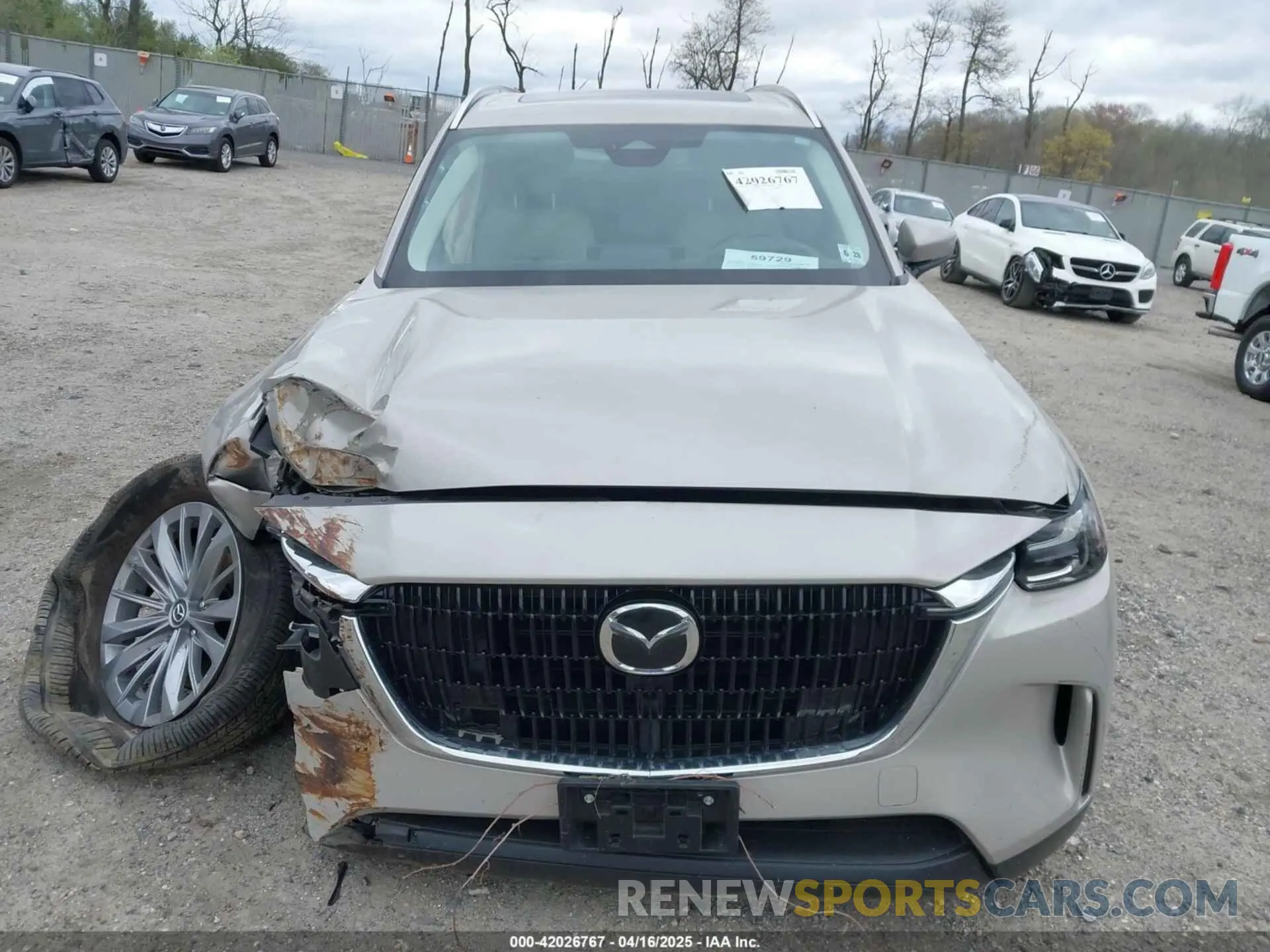 12 Photograph of a damaged car JM3KKCHD0R1105454 MAZDA CX-90 2024