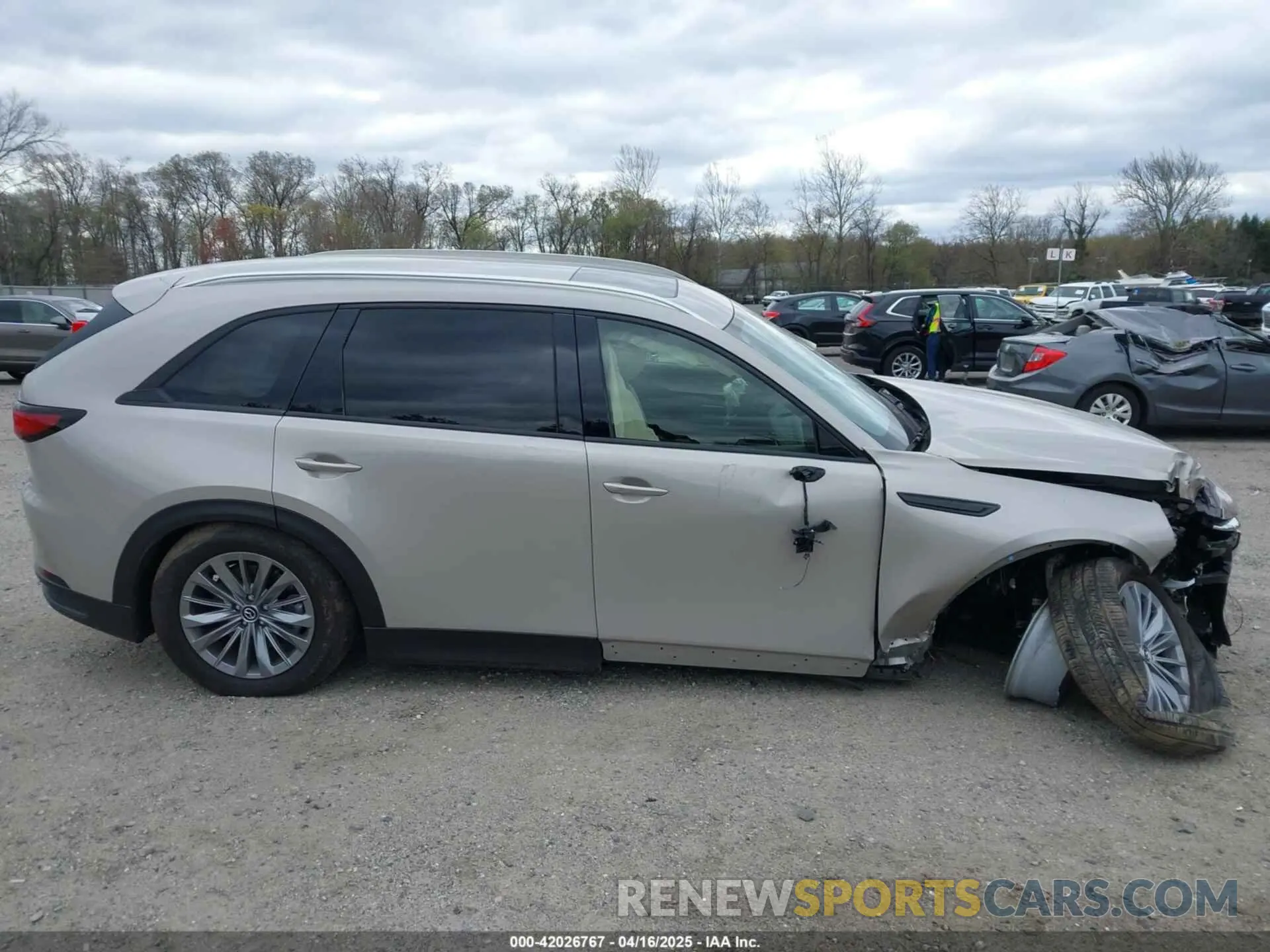 13 Photograph of a damaged car JM3KKCHD0R1105454 MAZDA CX-90 2024