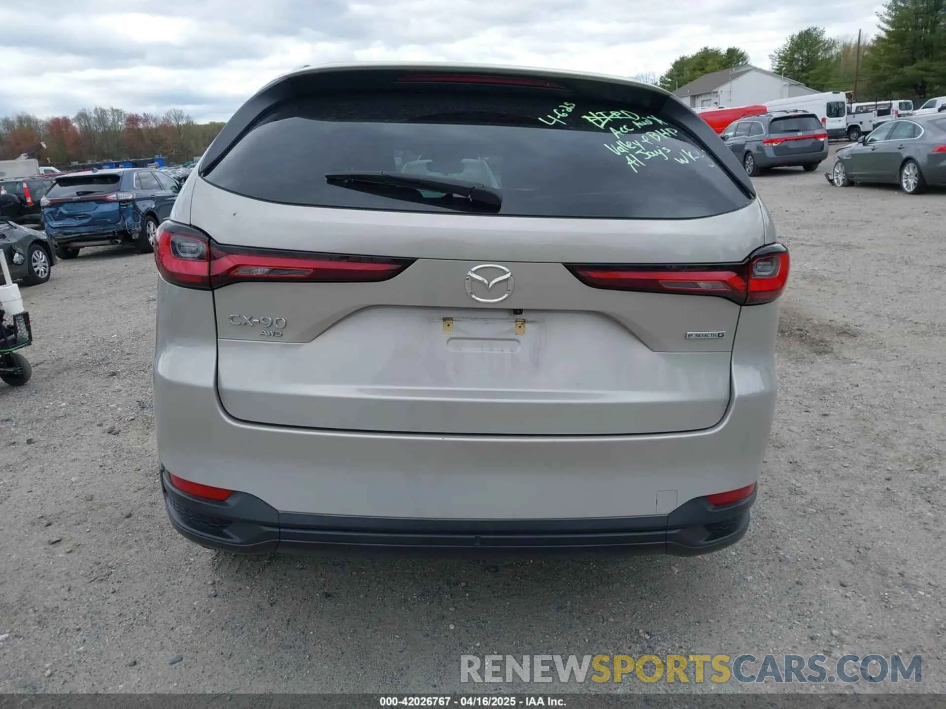 16 Photograph of a damaged car JM3KKCHD0R1105454 MAZDA CX-90 2024