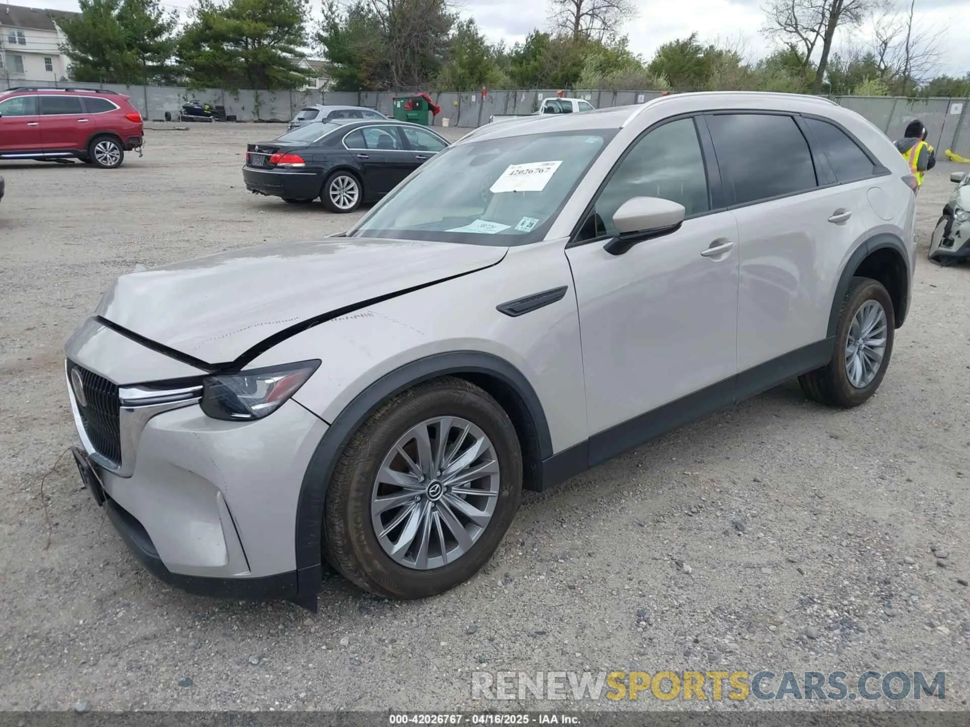 2 Photograph of a damaged car JM3KKCHD0R1105454 MAZDA CX-90 2024