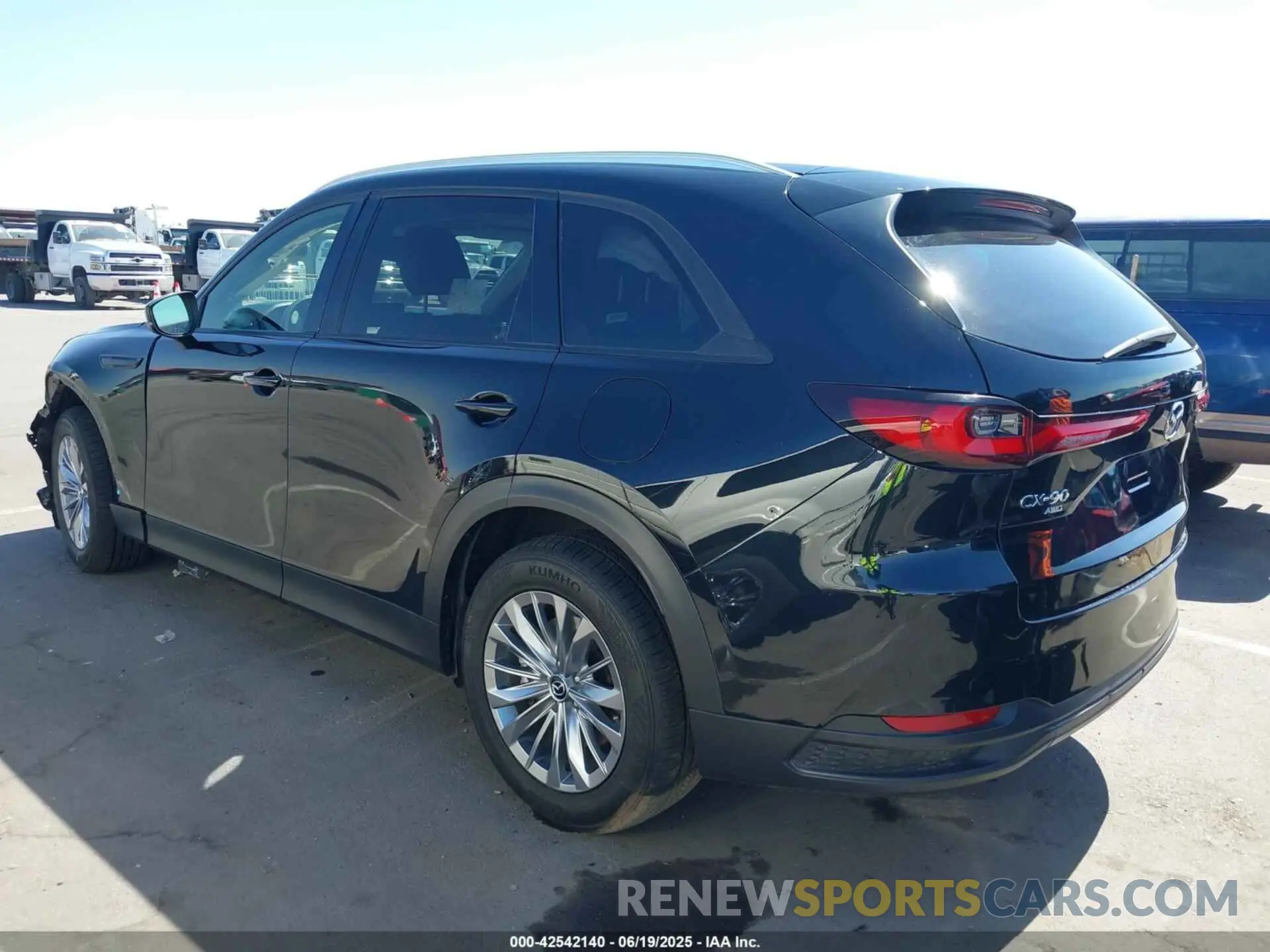 3 Photograph of a damaged car JM3KKCHD1R1118780 MAZDA CX-90 2024