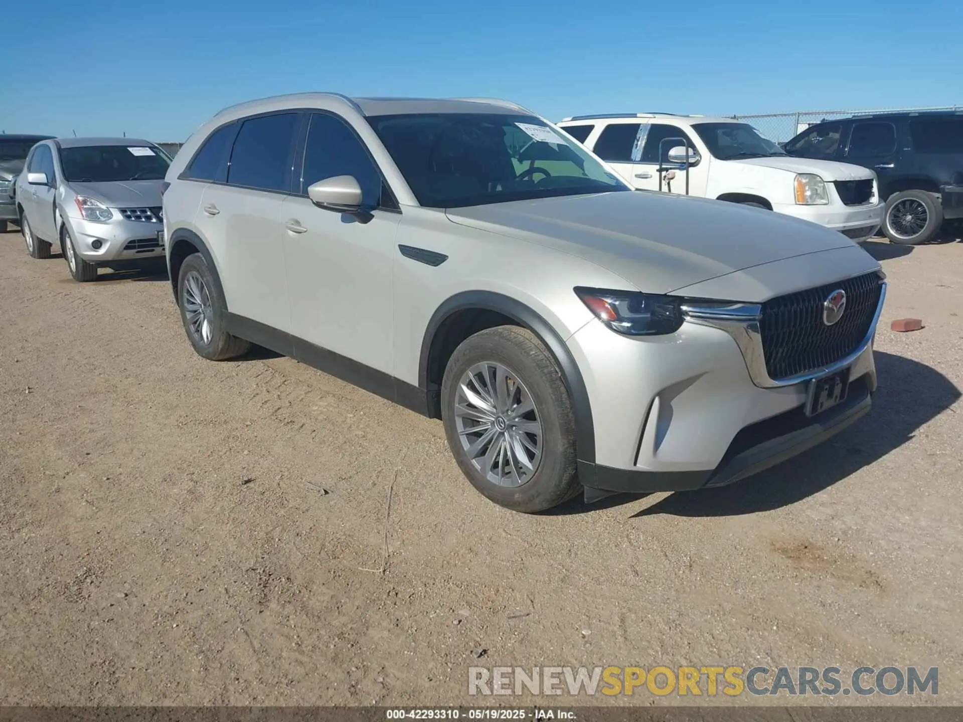 1 Photograph of a damaged car JM3KKCHD2R1128136 MAZDA CX-90 2024