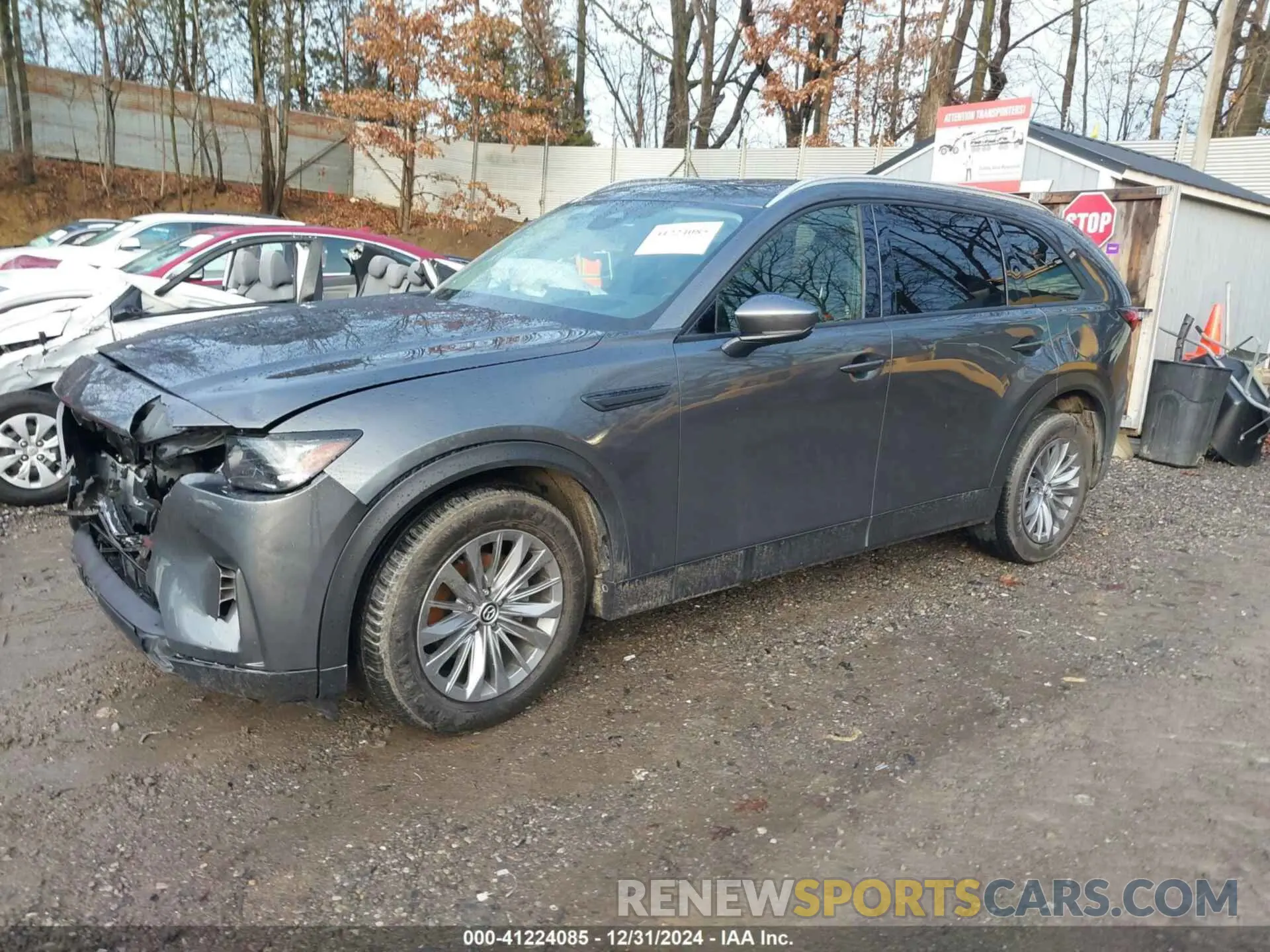 2 Photograph of a damaged car JM3KKCHD3R1120207 MAZDA CX-90 2024