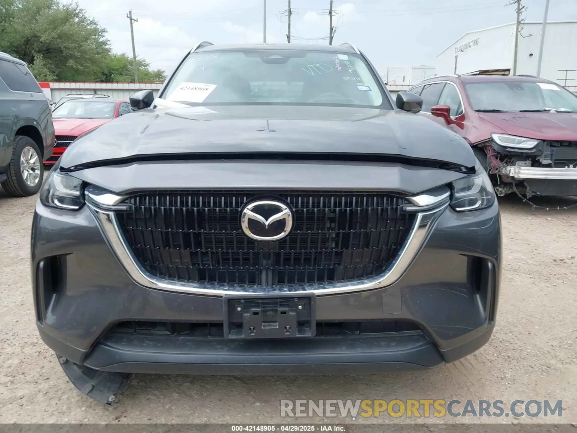 12 Photograph of a damaged car JM3KKCHD3R1153224 MAZDA CX-90 2024