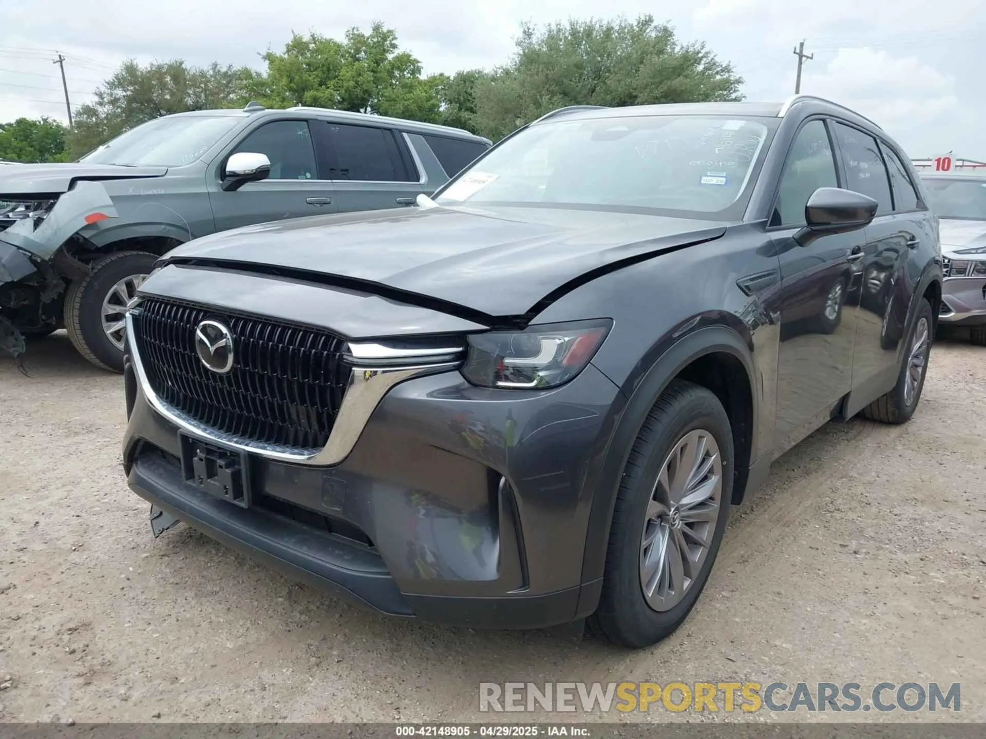 6 Photograph of a damaged car JM3KKCHD3R1153224 MAZDA CX-90 2024
