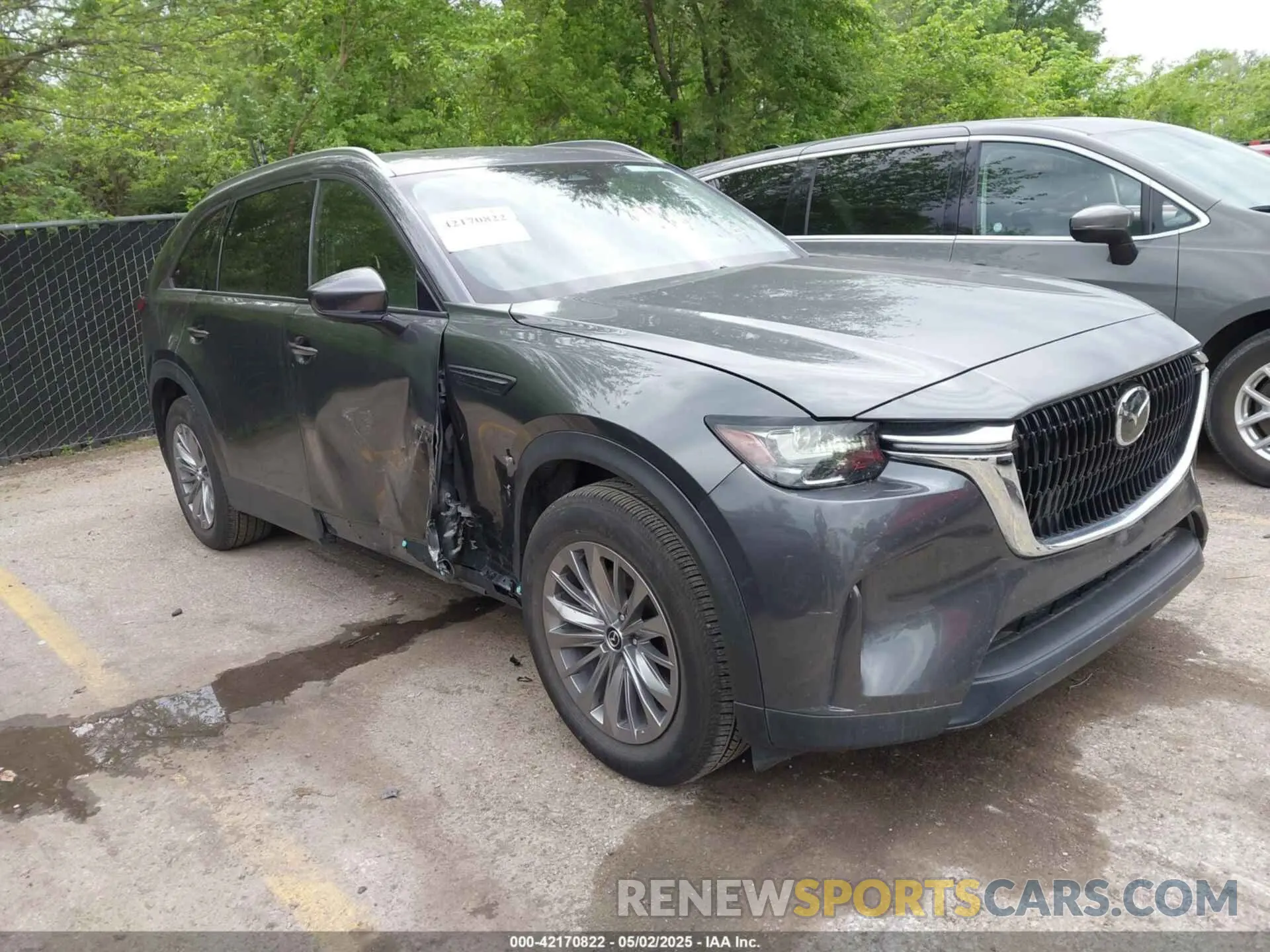 1 Photograph of a damaged car JM3KKCHD3R1161534 MAZDA CX-90 2024