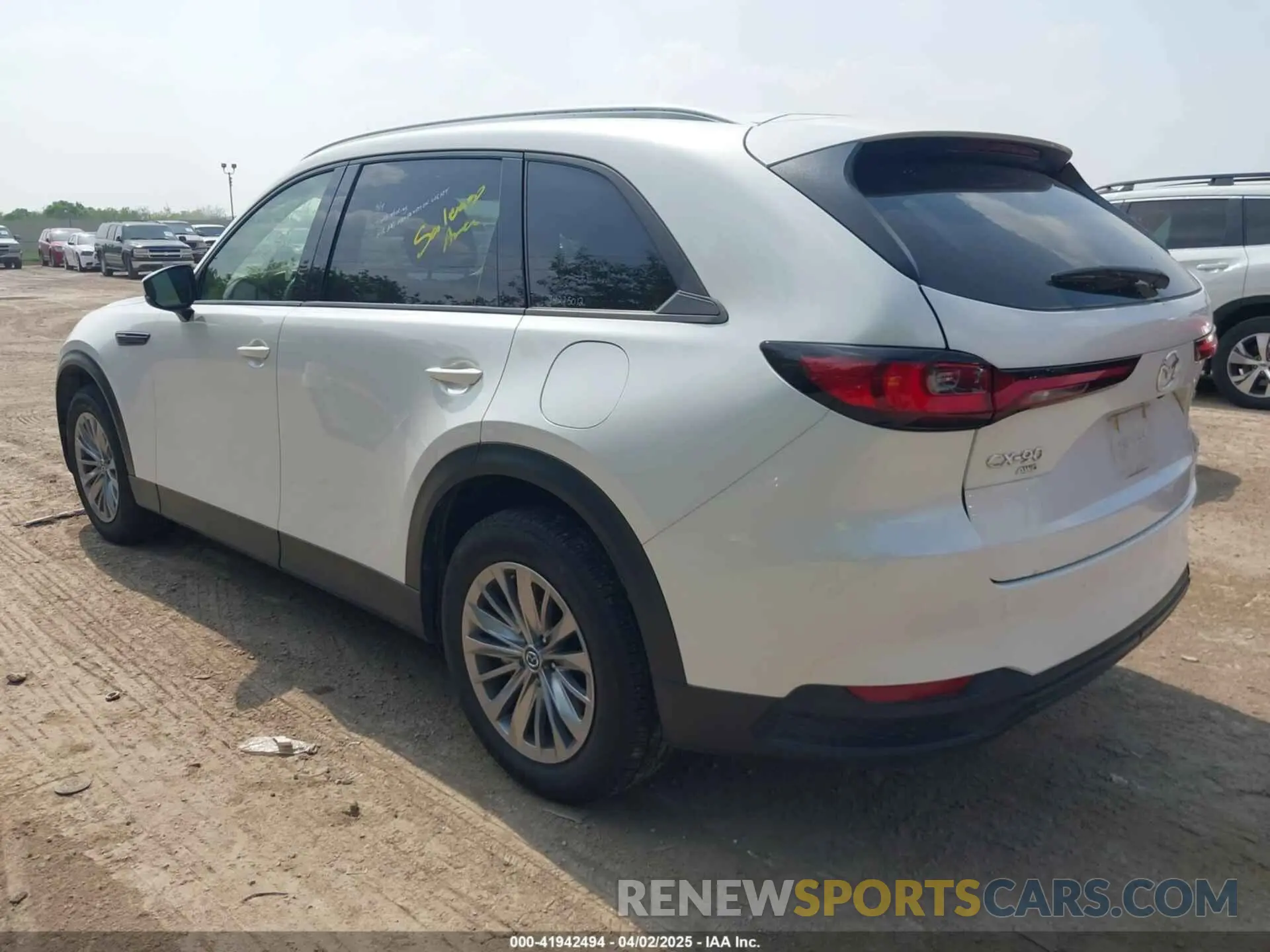 3 Photograph of a damaged car JM3KKCHD4R1149800 MAZDA CX-90 2024