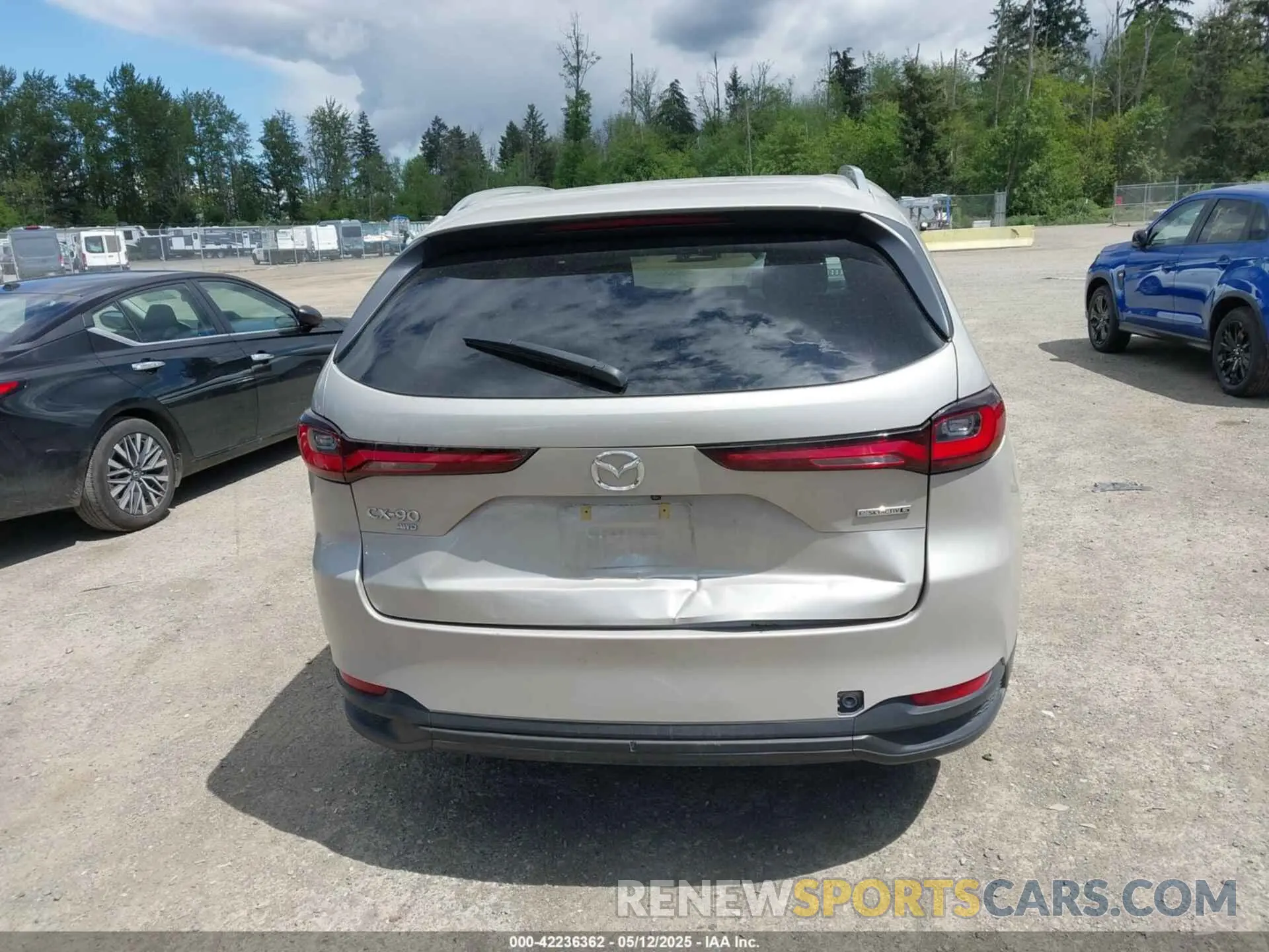 16 Photograph of a damaged car JM3KKCHD7R1117570 MAZDA CX-90 2024