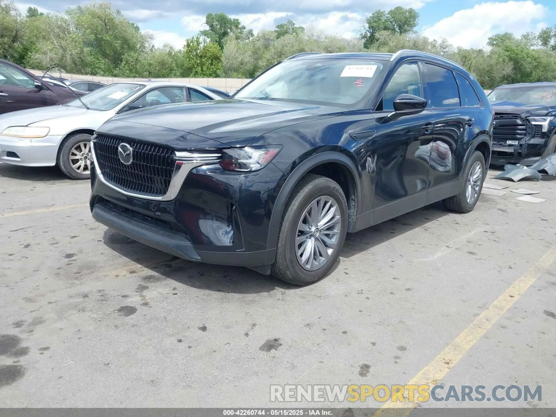 2 Photograph of a damaged car JM3KKCHD8R1112555 MAZDA CX-90 2024